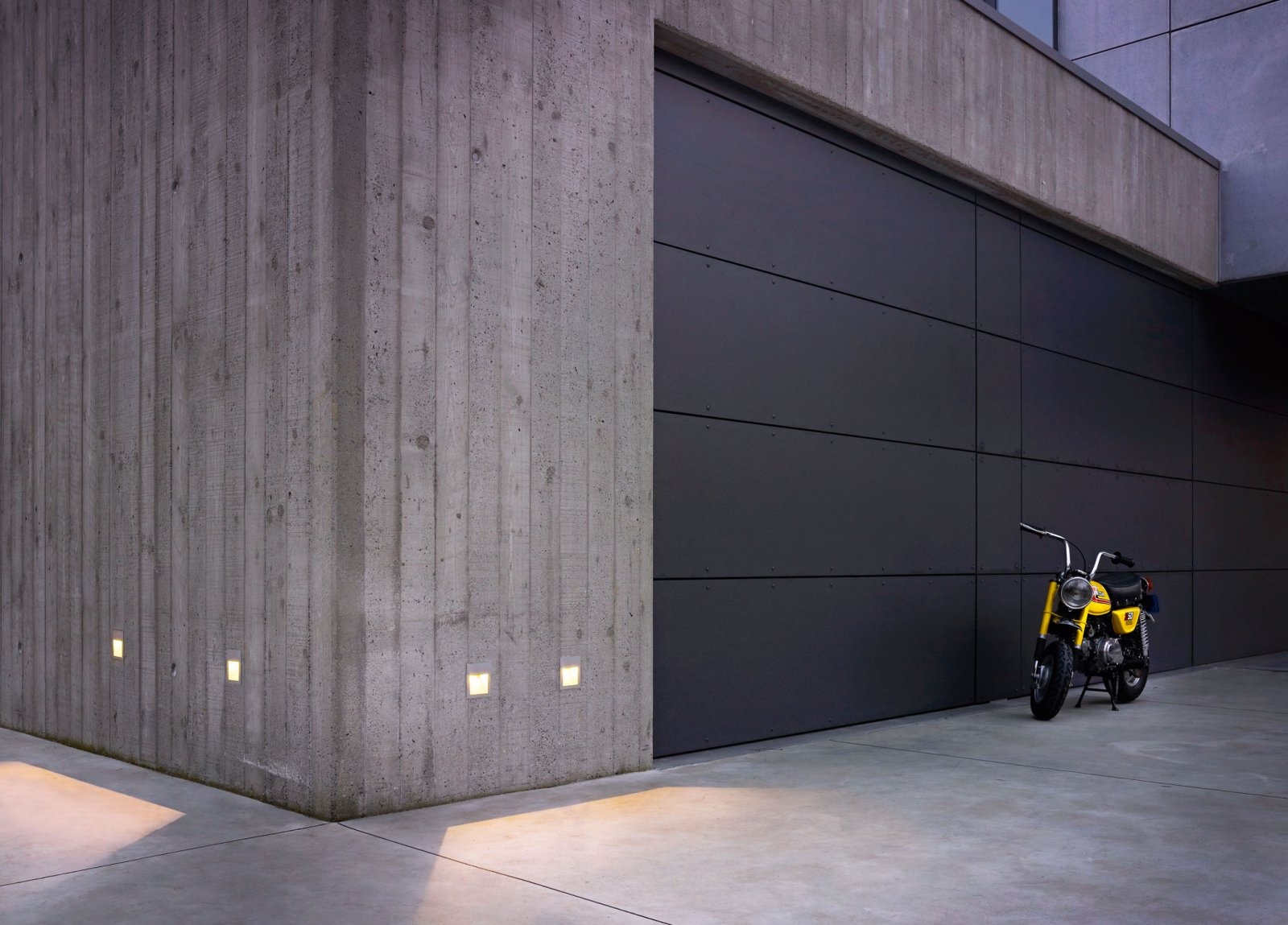 HELI X SCREEN LED WW A алюм. серый Delta Light встраиваемый в стену уличный светильник 7