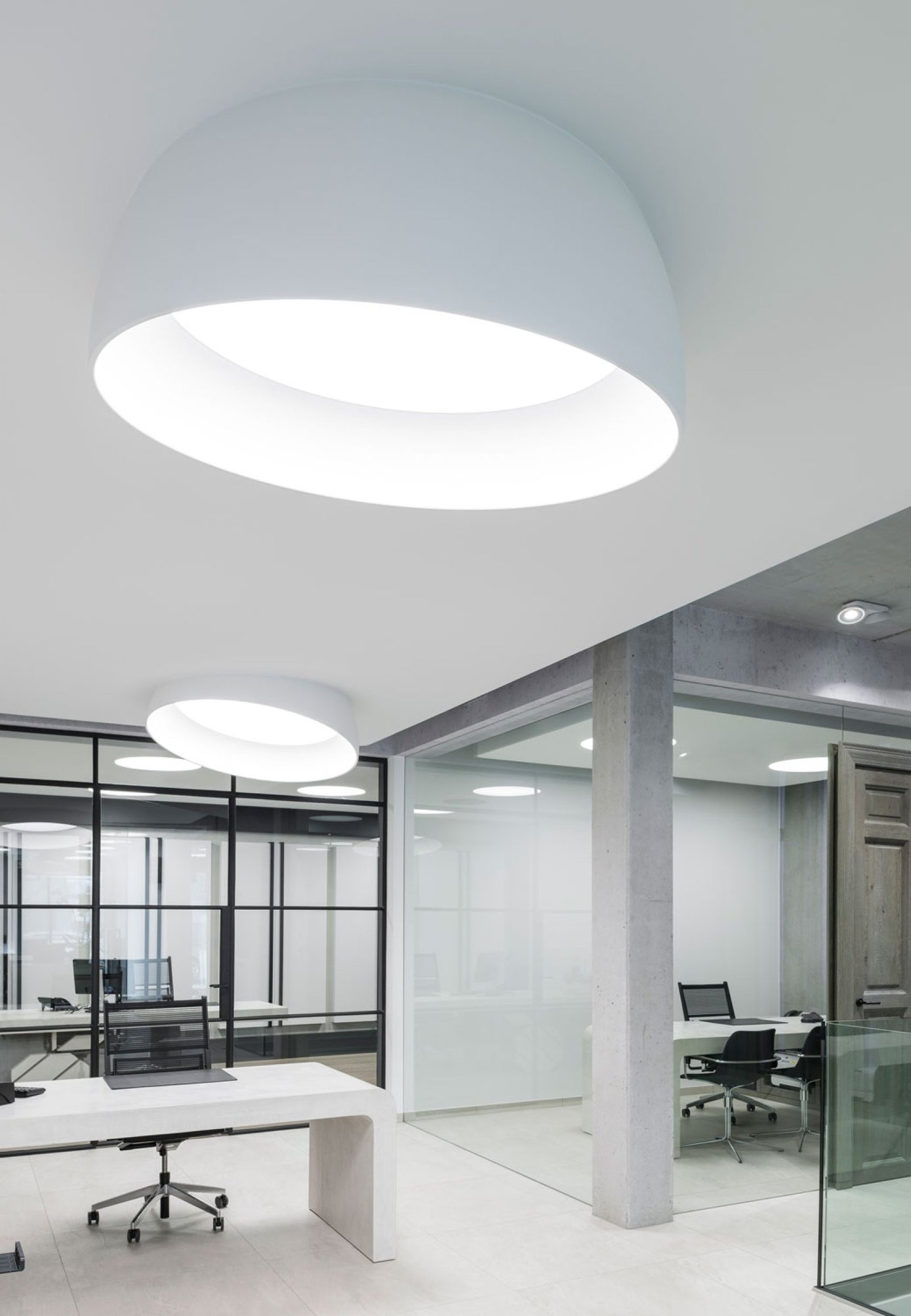SUPERDOME 9528 RECESSED DIM1 B-W черный Delta Light Встраиваемый в потолок светильник 4