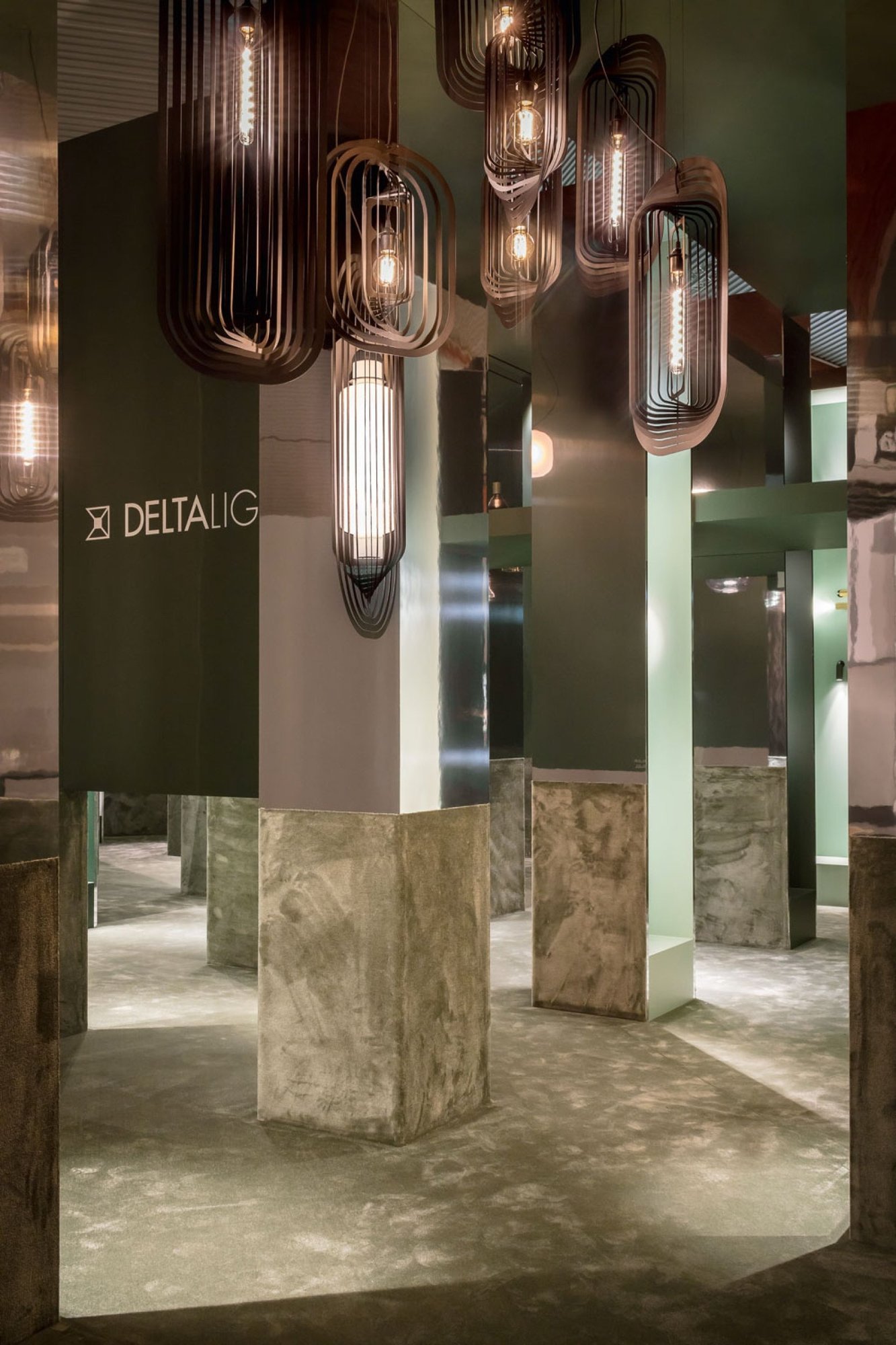 SOIREE SC 4055 E27 FG фламандское золото Delta Light подвесной светильник 6