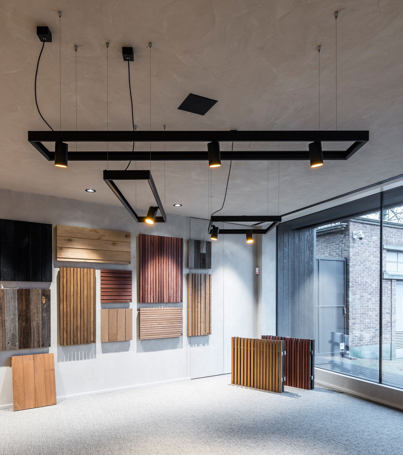 BOXY GLASS SBL B черный Delta Light аксессуар 7