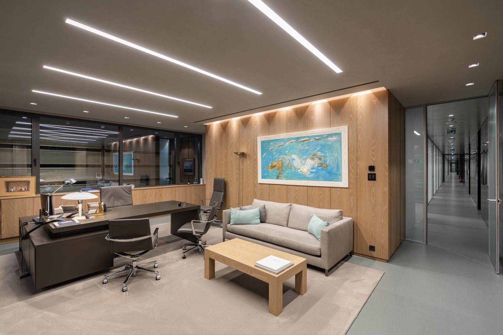 CARREE TRIMLESS OK LED встраиваемый в потолок светильник Delta Light 6