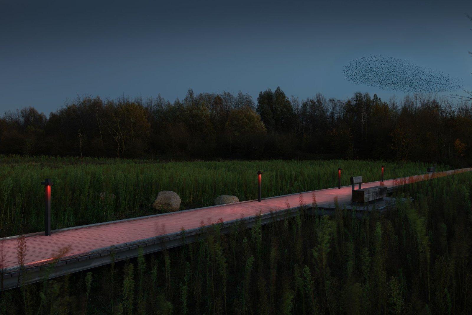 Торшер POLESANO BOLLARD (Nature Centric Lighting) Delta Light 15934 XXX5 9