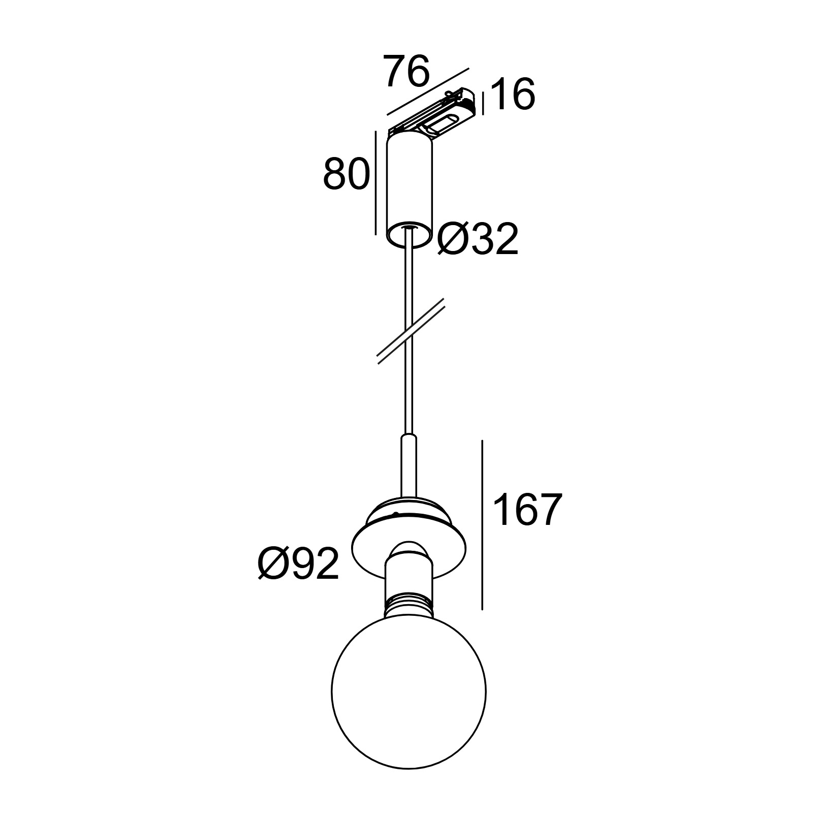TOUPE E27 ADM1F B черный Delta Light ITD 2