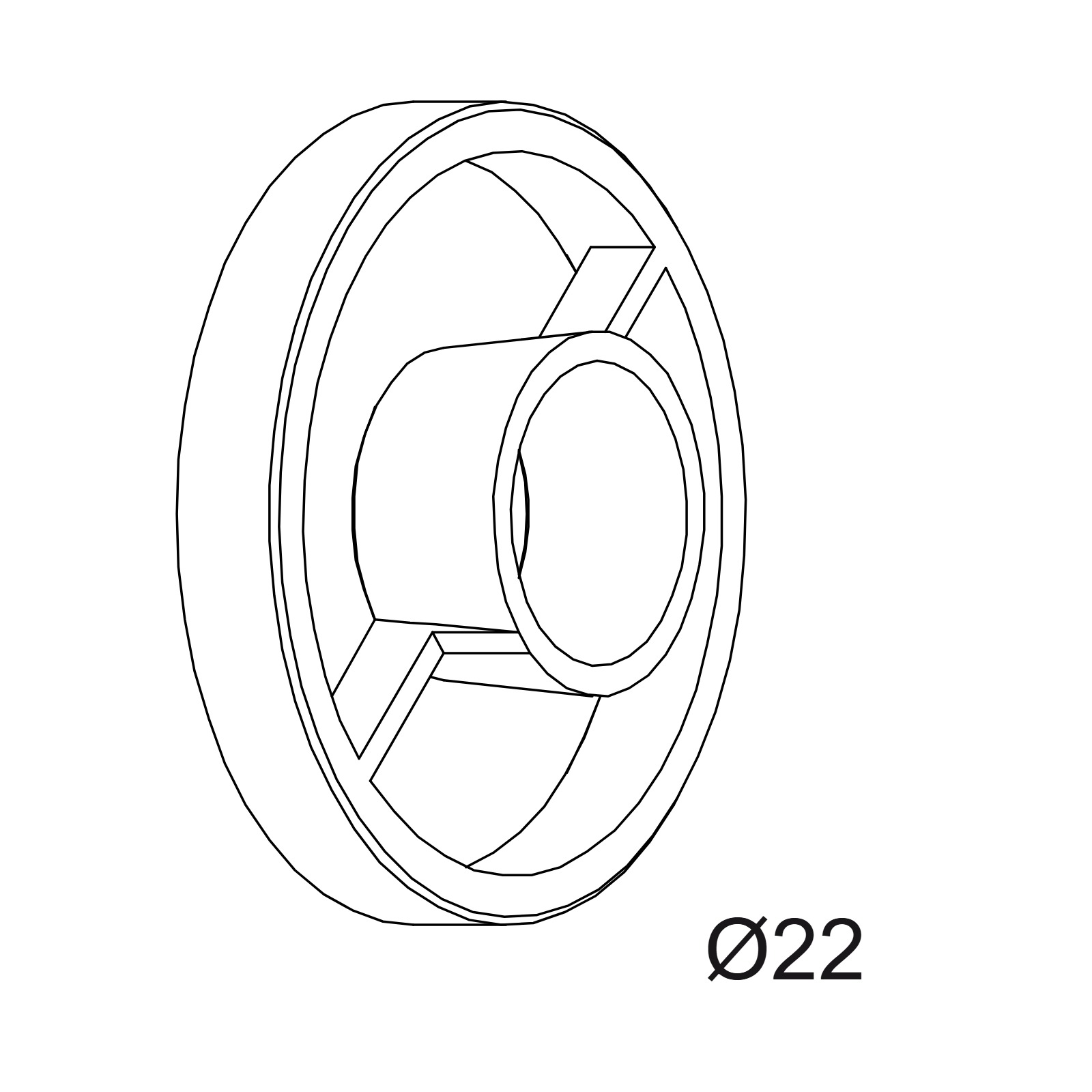 MICRO VISOR B черный Delta Light аксессуар 2