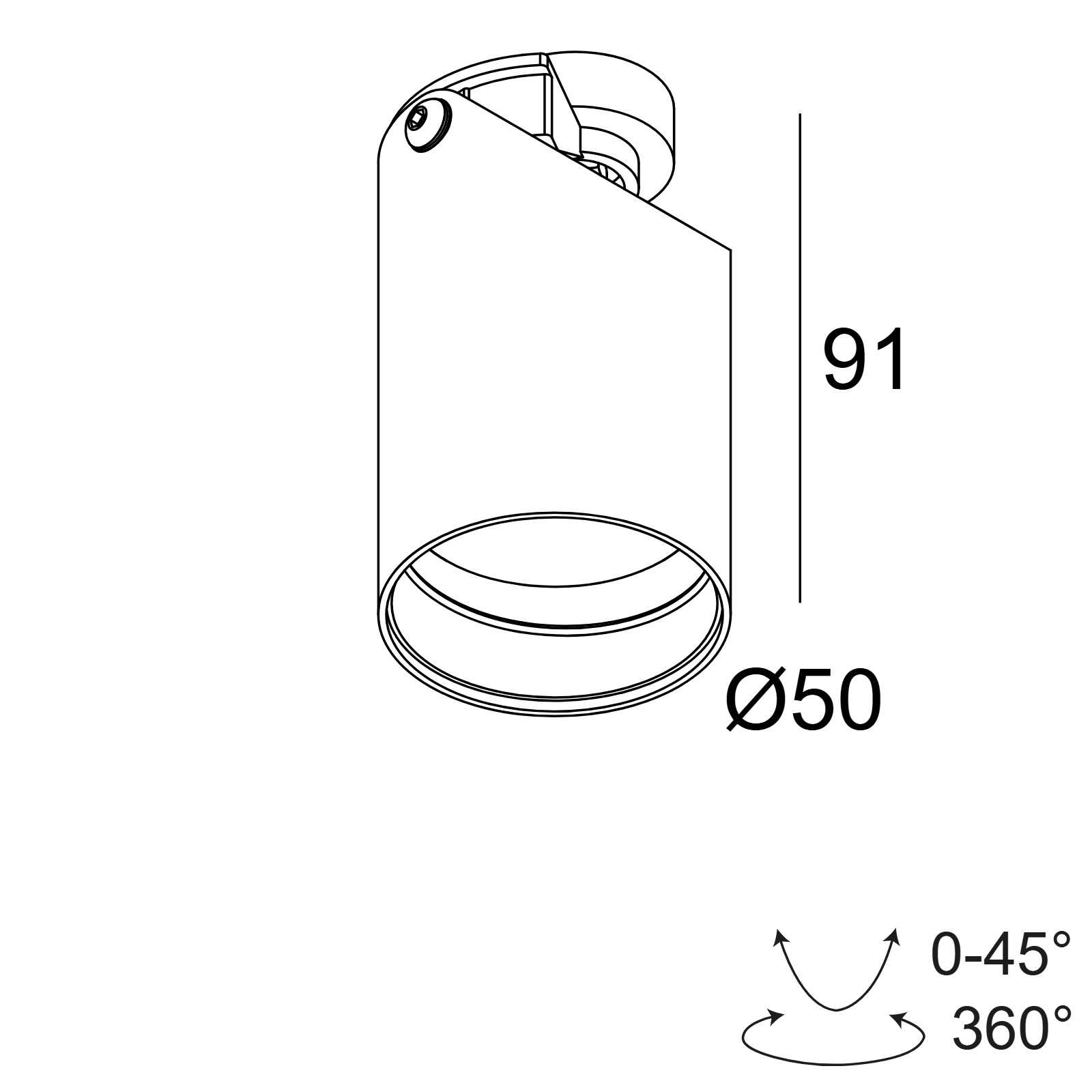 PUT S6 MAGNETIC 92724 Delta Light Встраиваемый в потолок светильник 2