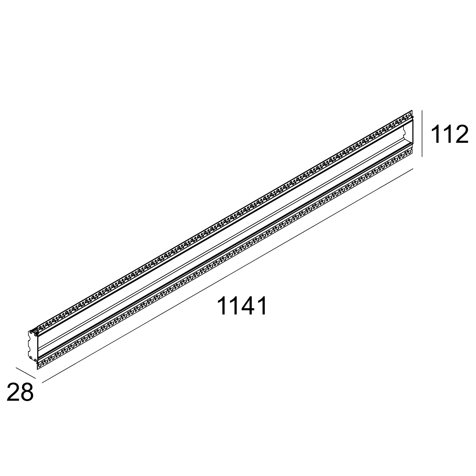 MOUNTING KIT INLET TRIMLESS L113 Delta Light монтажная пластина
