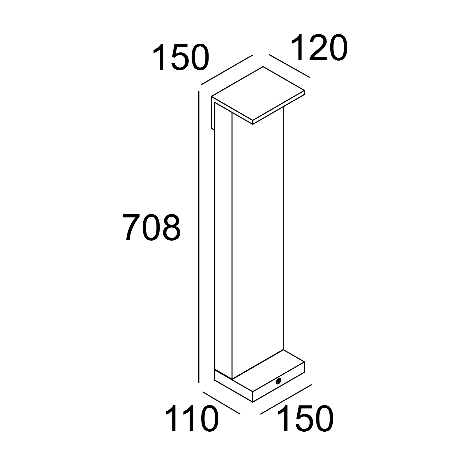 Светильник OBLIX F Delta Light OBLIX F 70 930 N 2