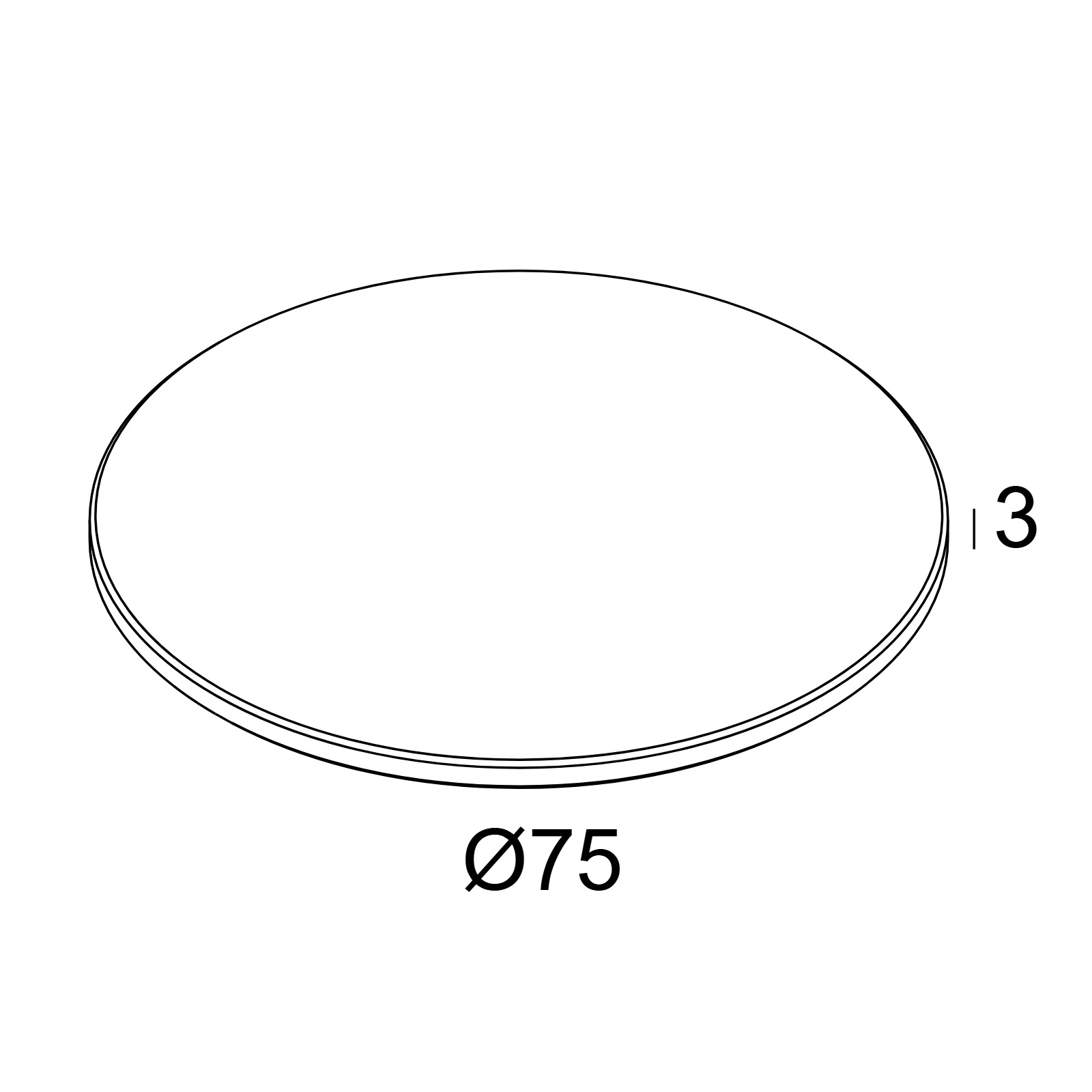 GLASS SBL 75 Delta Light аксессуар