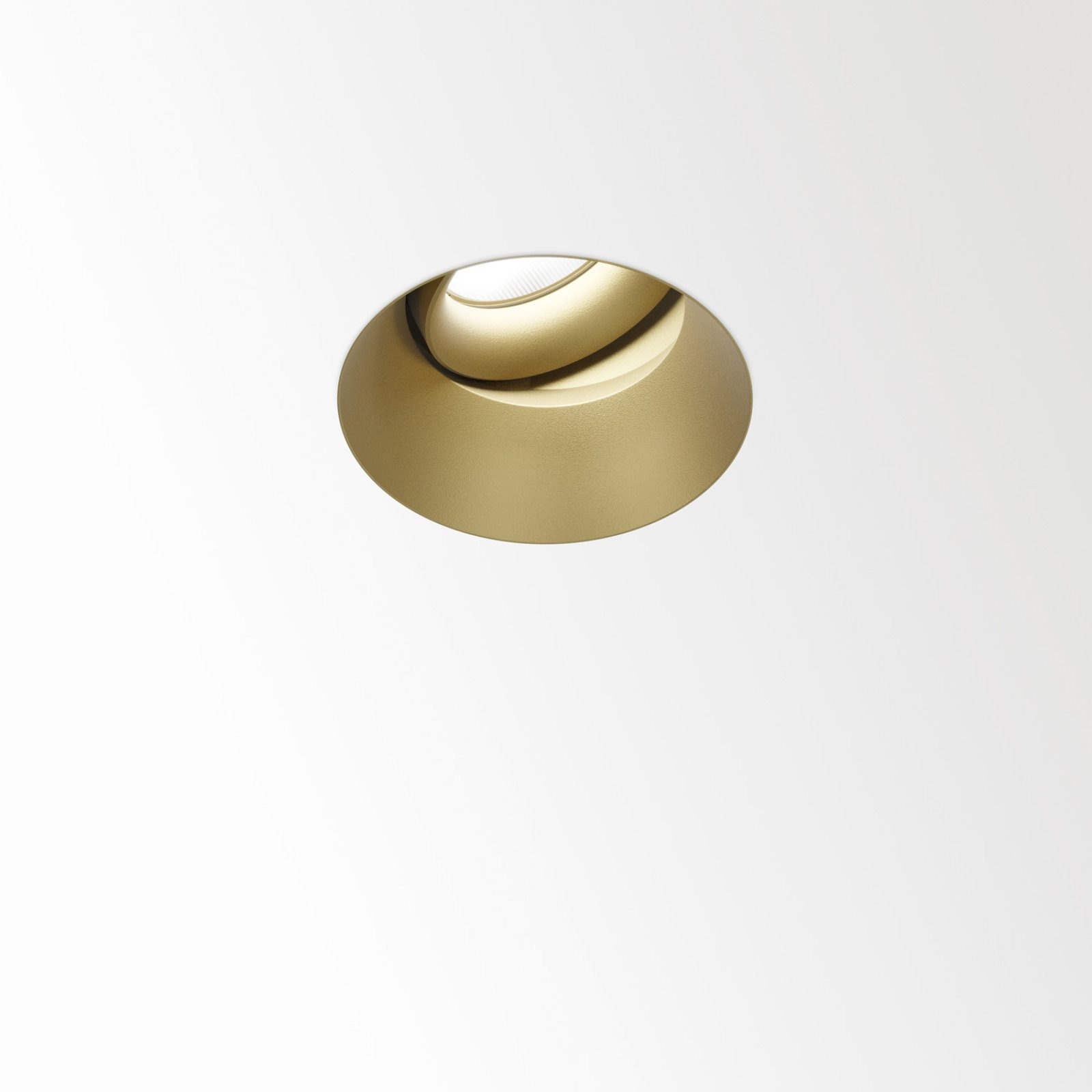DEEP RINGO TRIMLESS OK LED 92733 FG фламандское золото Delta Light встраиваемый точечный светильник