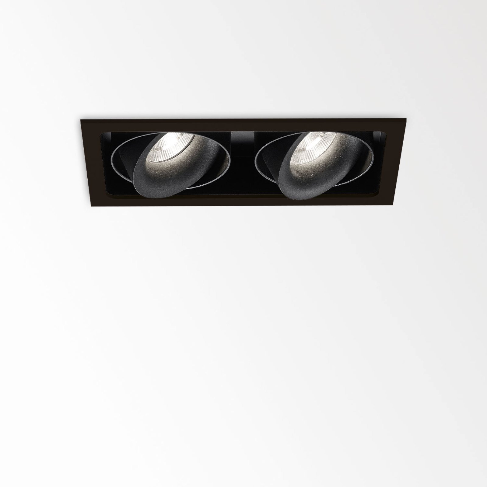 MINIGRID IN 2 SOFT 93045 B-B черный Delta Light Встраиваемый потолочный светильник
