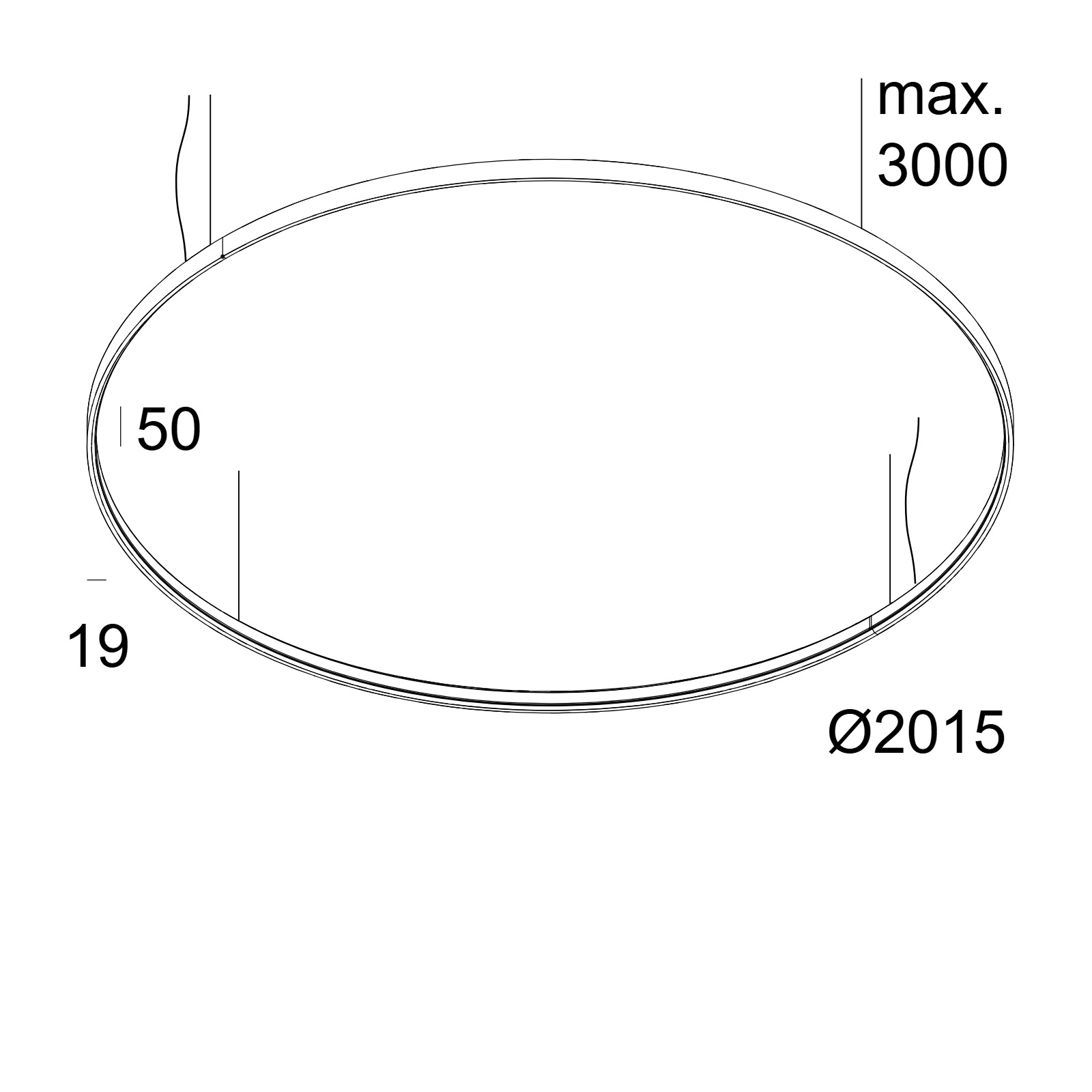SUPERLOOP HC 200 SBL 930 FBR фламандская бронза Delta Light подвесной светильник 2