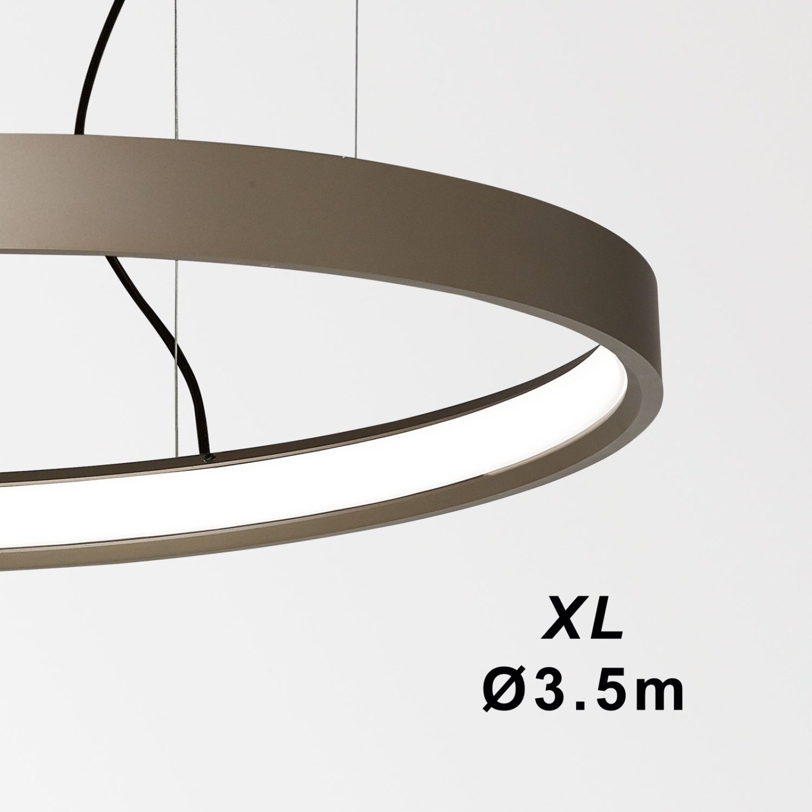 SUPERLOOP HC 350 SBL 930 FBR фламандская бронза Delta Light подвесной светильник