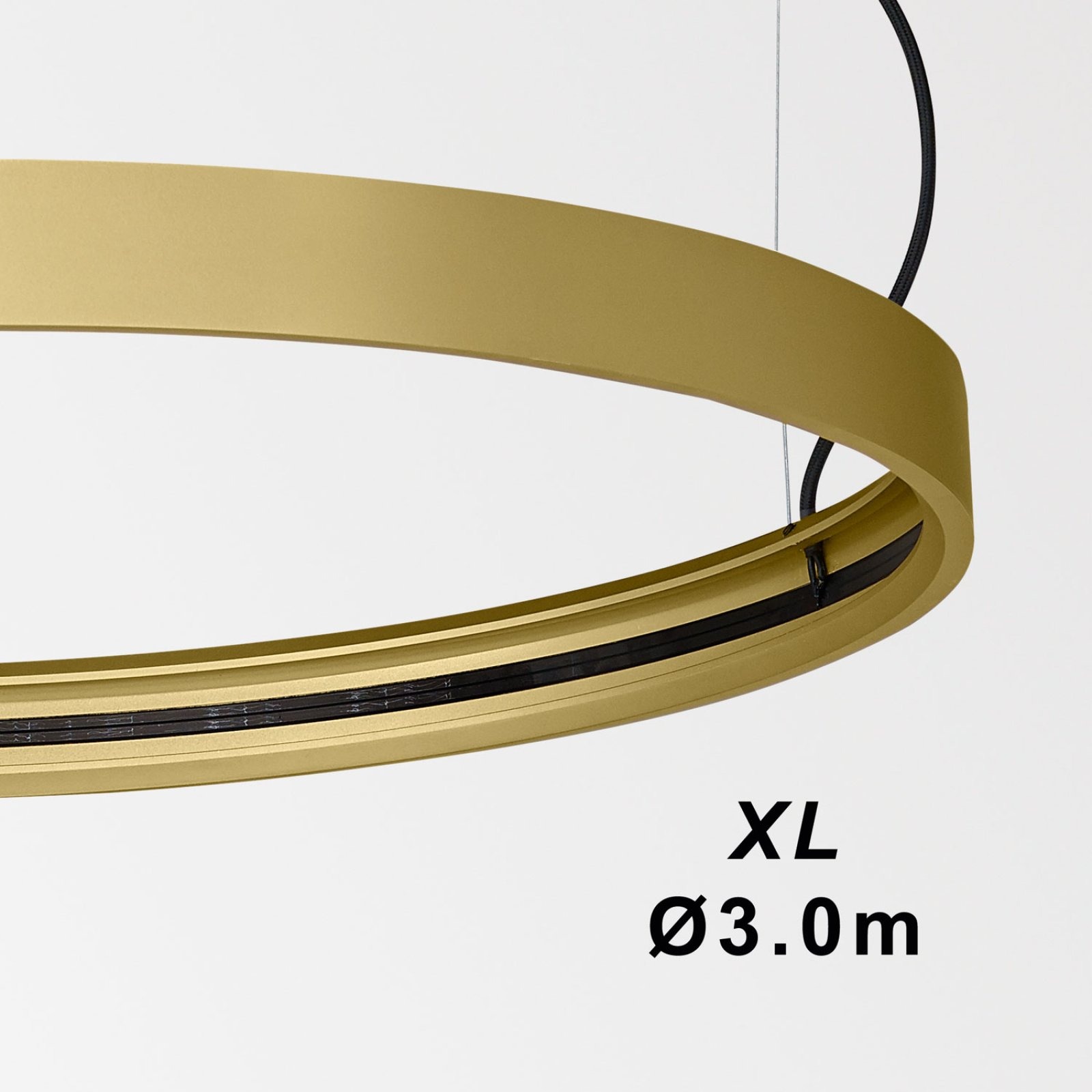 SUPERLOOP HC 300 MDL FG фламандское золото Delta Light подвесной светильник