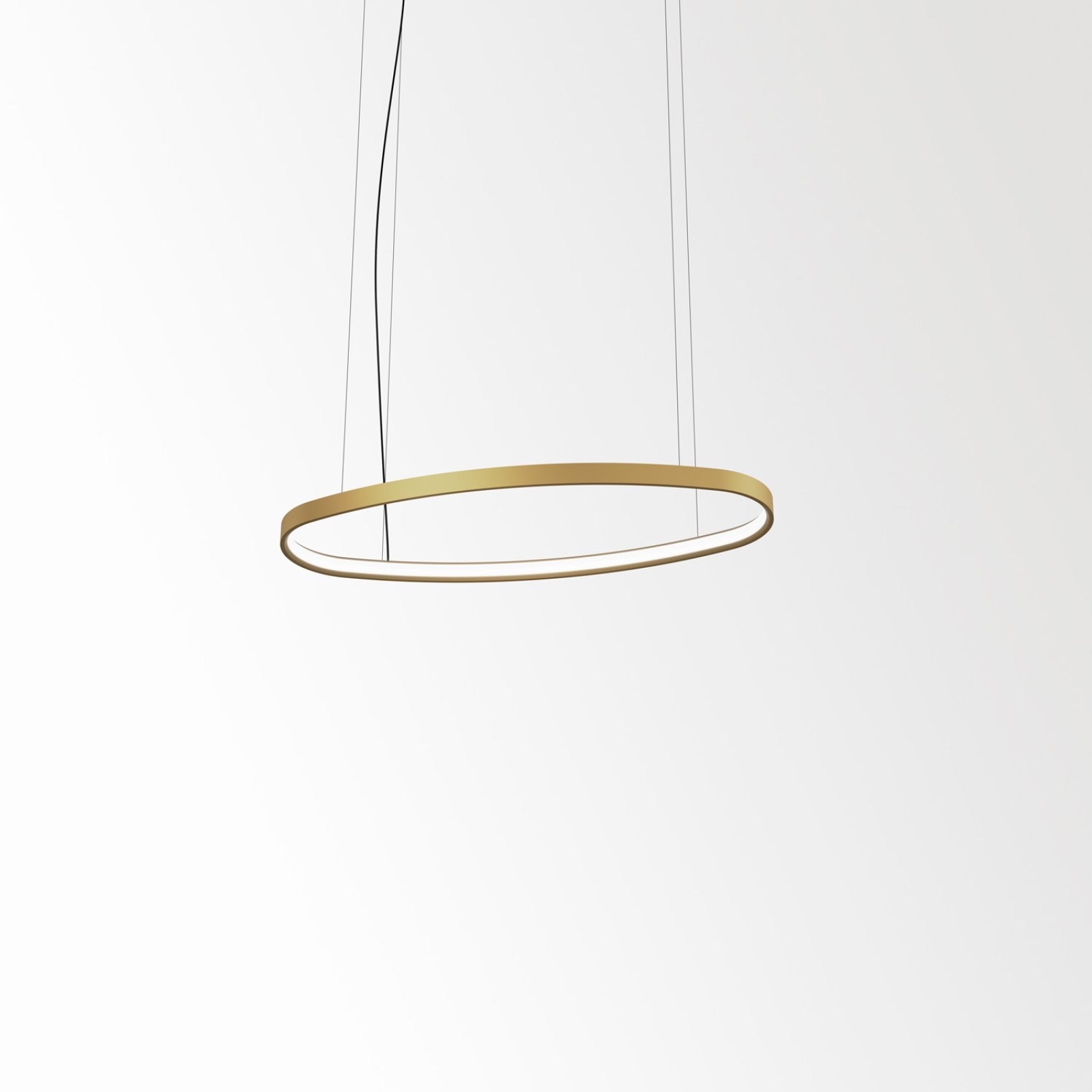 SUPERLOOP HC SBL OVAL S 930 FG фламандское золото Delta Light подвесной светильник