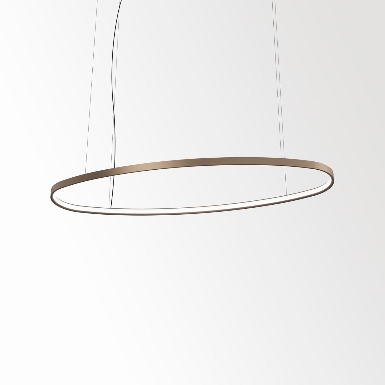 SUPERLOOP HC SBL OVAL M 930 FBR фламандская бронза Delta Light подвесной светильник