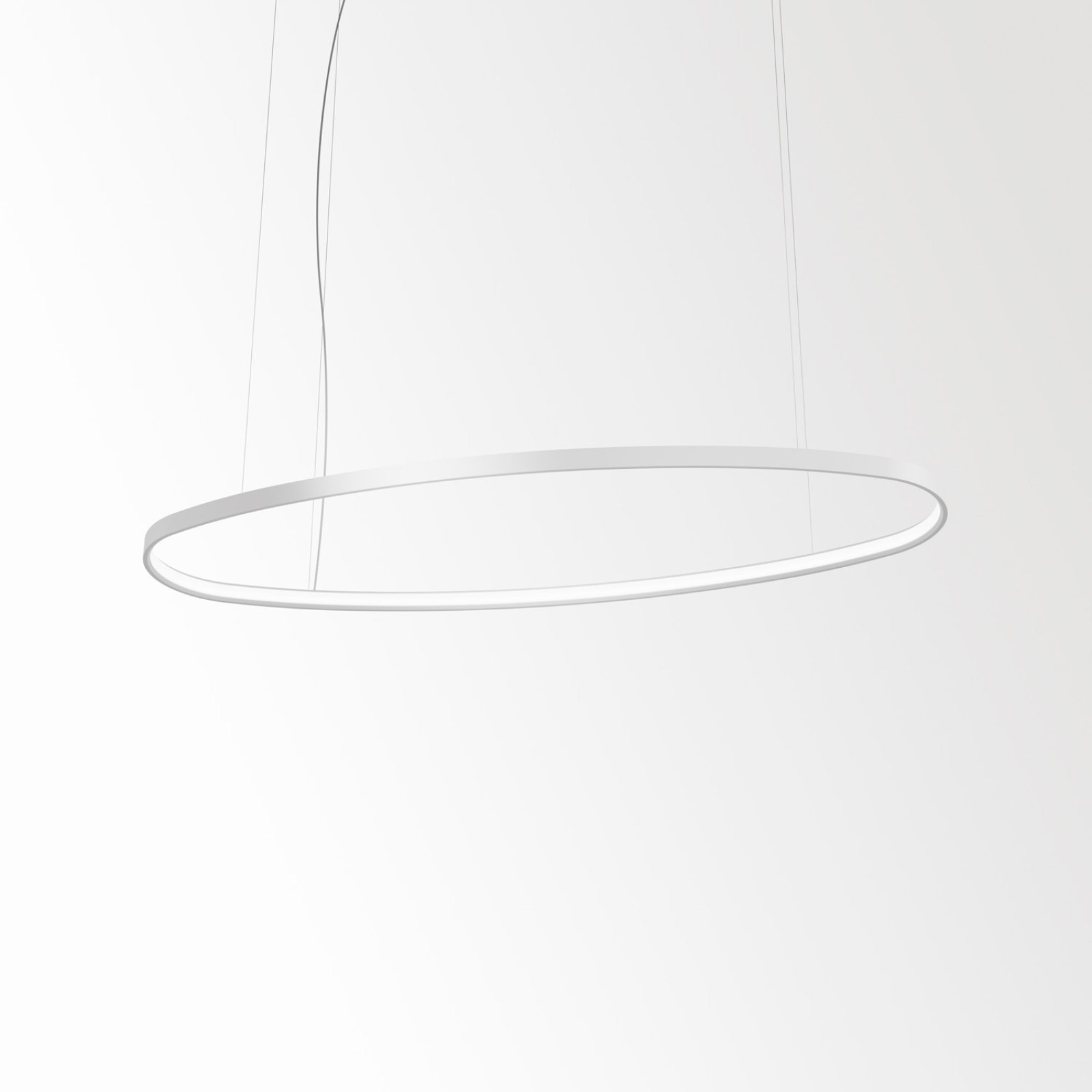 SUPERLOOP HC SBL OVAL M 930 W белый Delta Light подвесной светильник