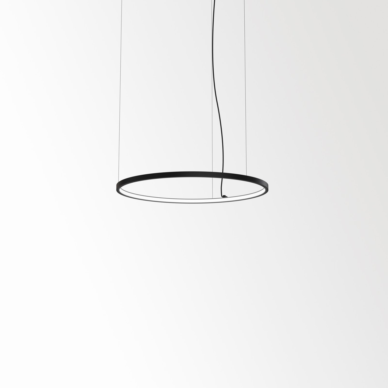 SUPERLOOP SLIM IN 90 SBL 930 B черный Delta Light подвесной светильник