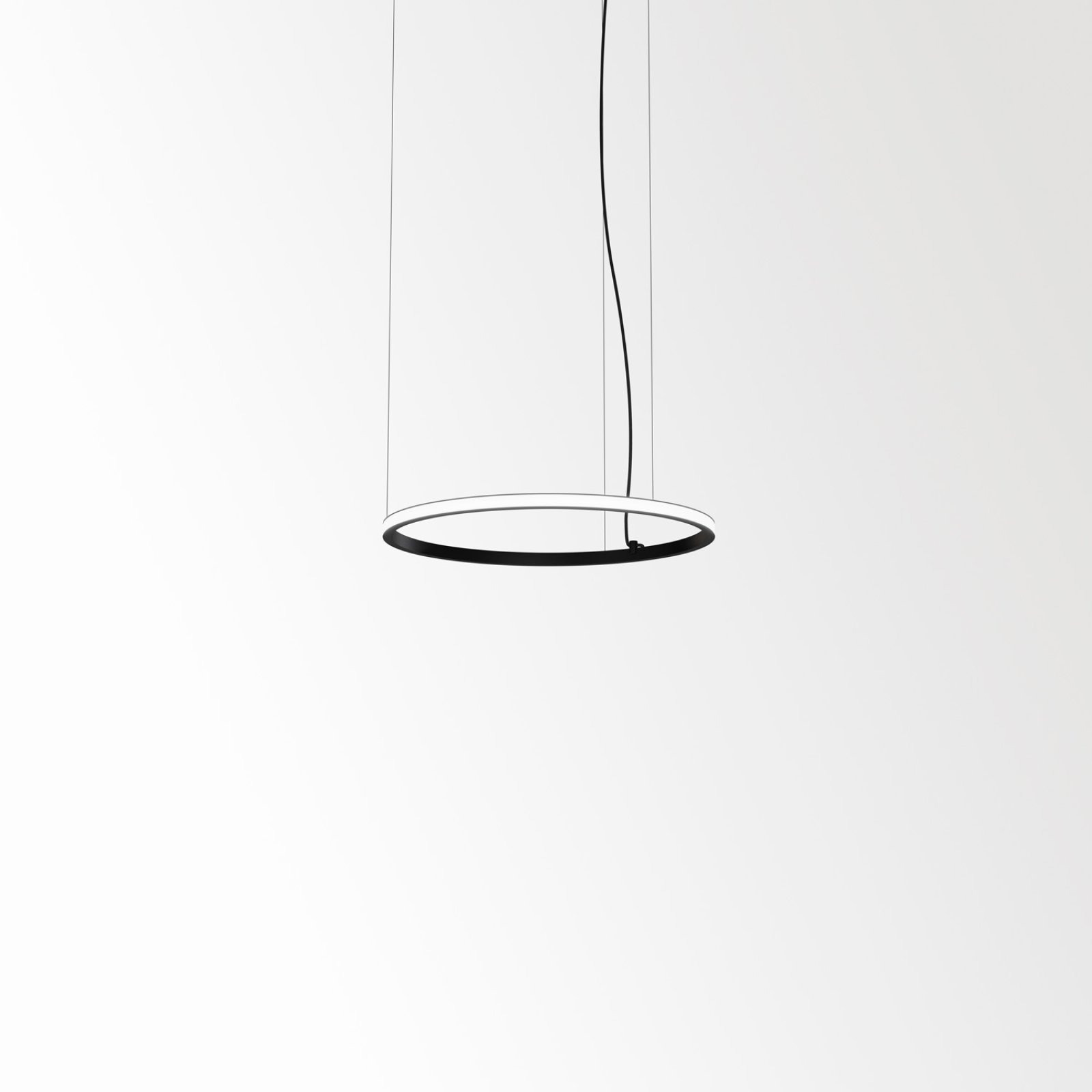 SUPERLOOP SLIM OUT 70 SBL 930 B черный Delta Light подвесной светильник