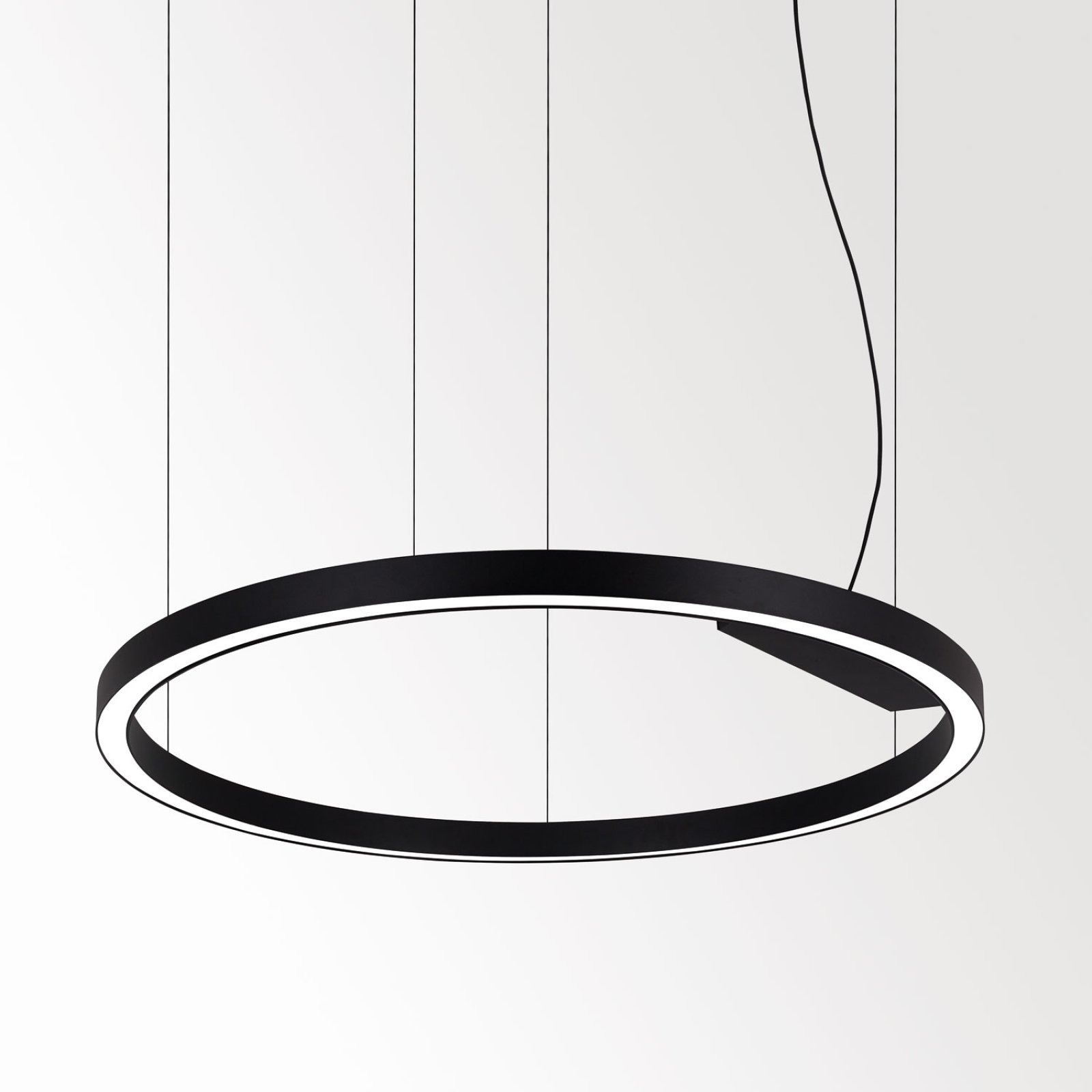 SUPER-OH! SLIM 120 SBL DOWN 930 B черный Delta Light накладной потолочный светильник 6