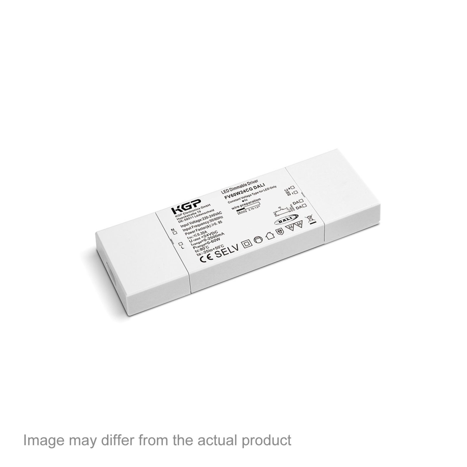 LED POWER SUPPLY 24V-DC / 60W DIM5 Delta Light драйвер