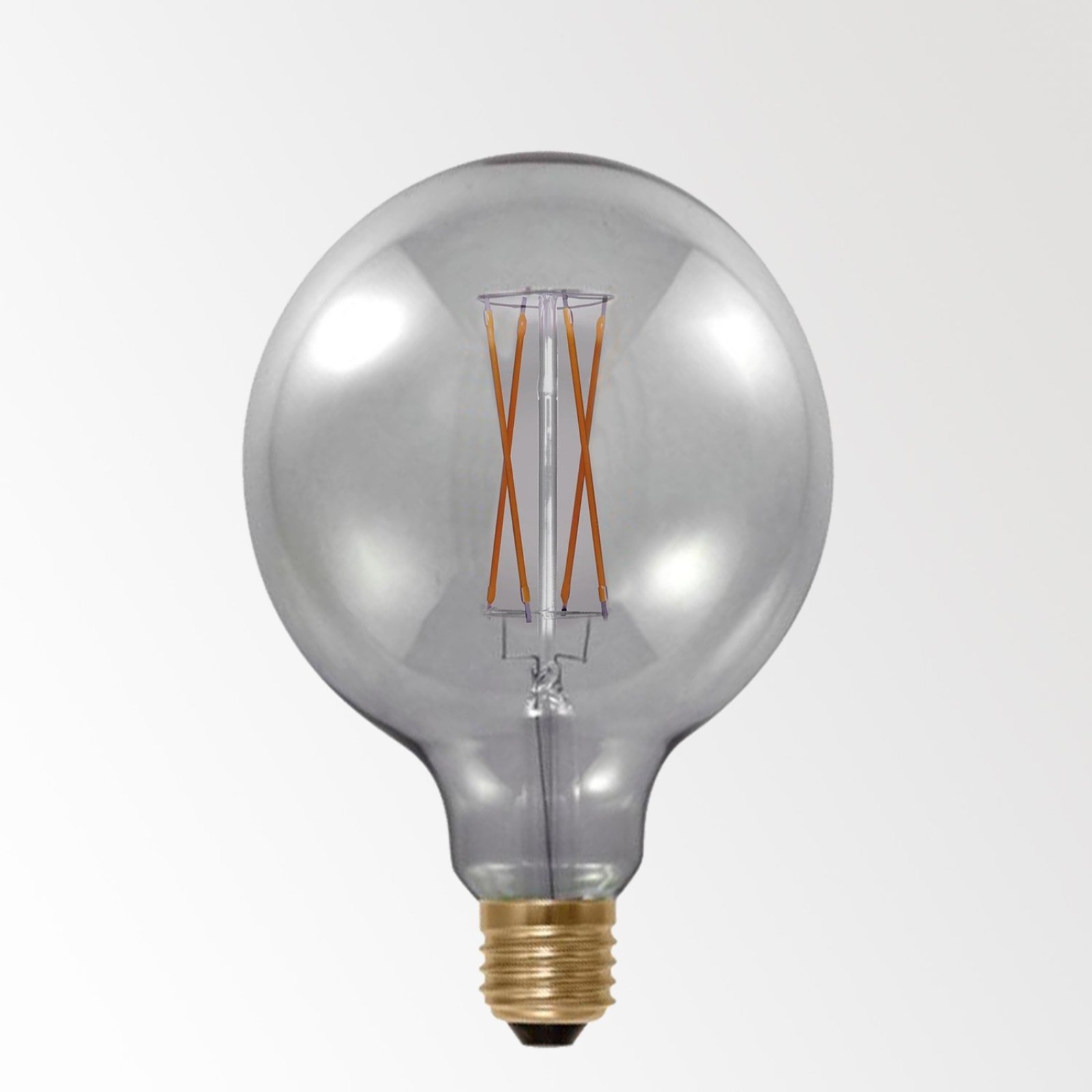 LED FILAMENT GL125 E27 6W 2200K - SMOKE Delta Light лампа