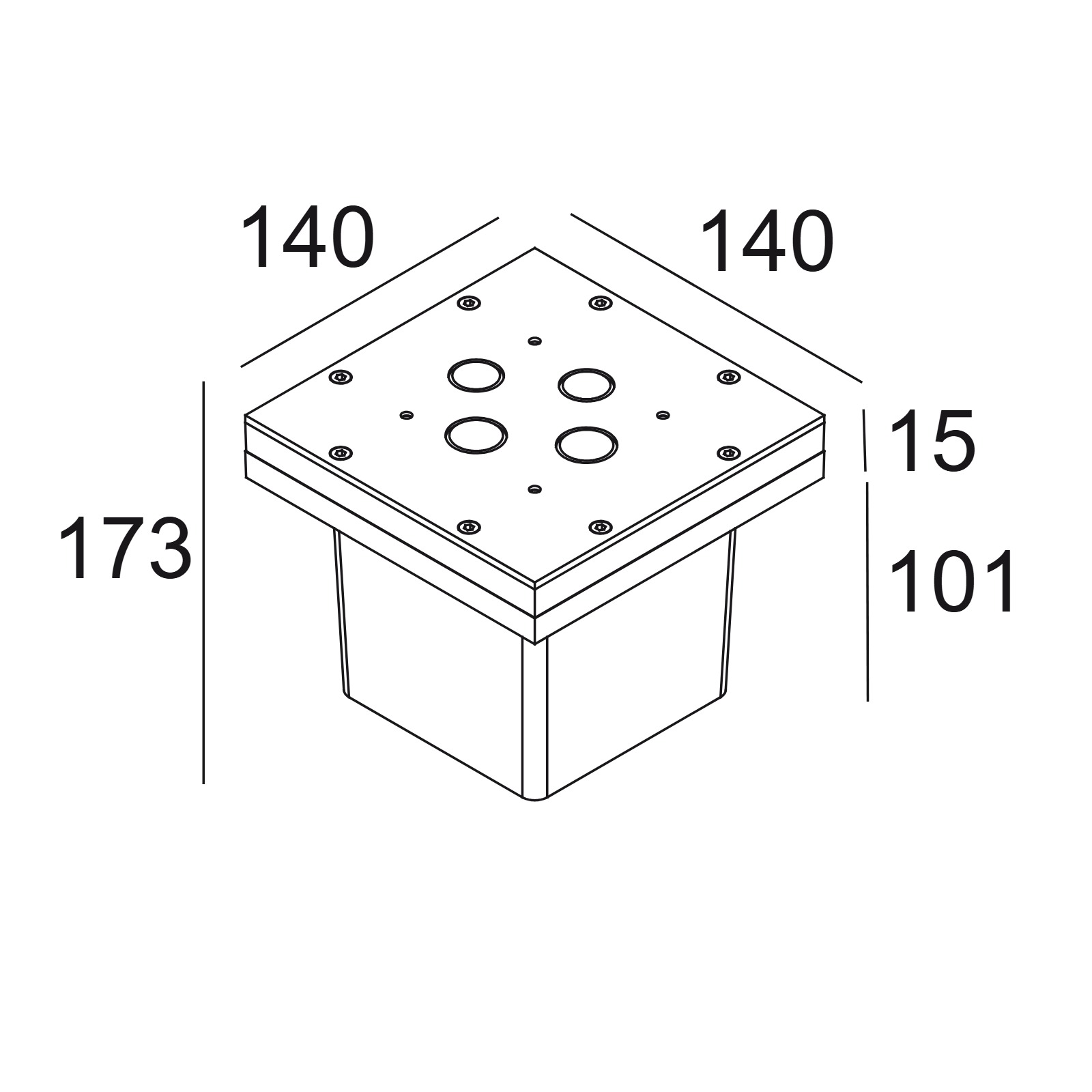 CBOX 350 mA / 10W соединительная деталь Delta Light 2