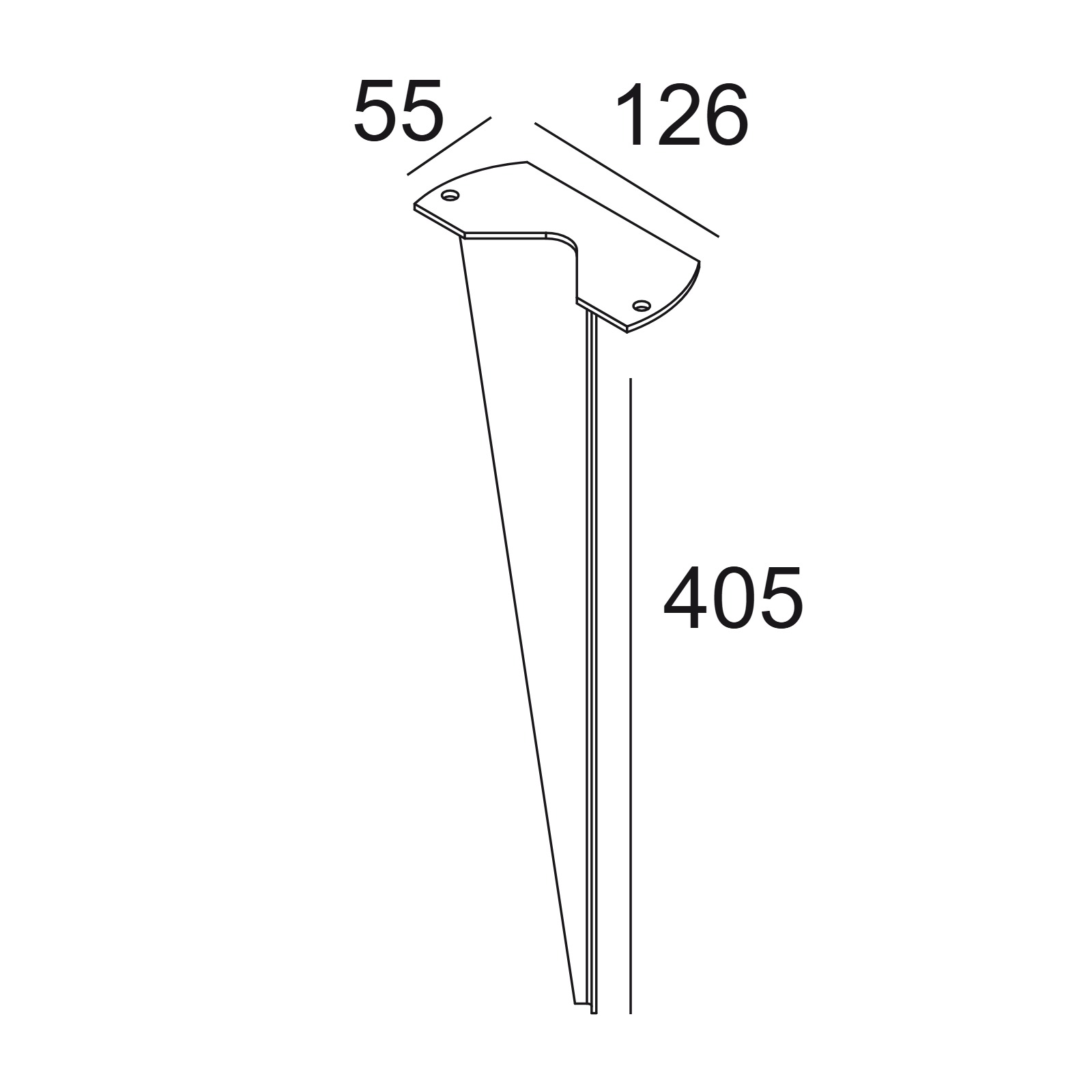 PIN 4 Delta Light колышек 2