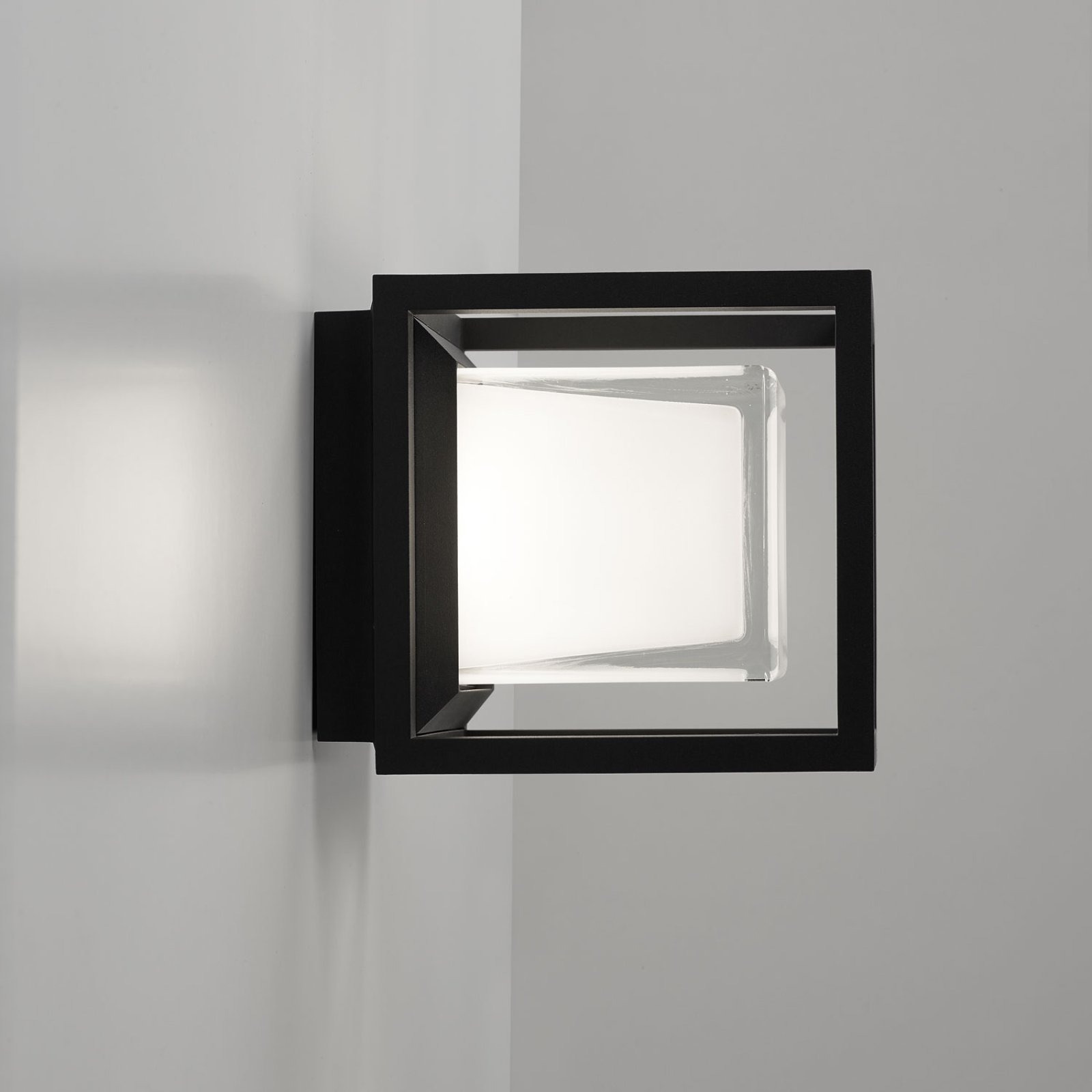 MONTUR S LED HW B черный Delta Light уличный настенный светильник 4