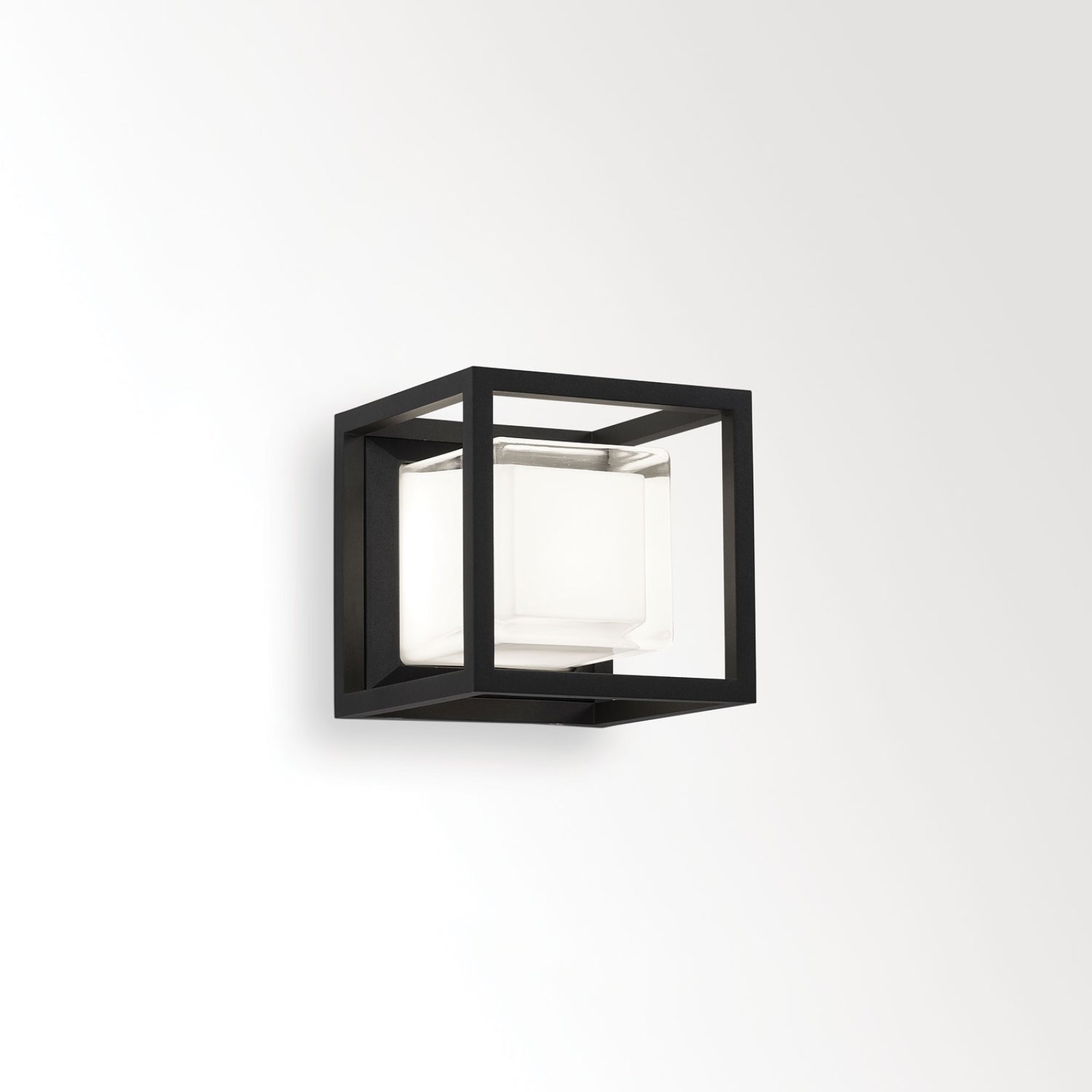 MONTUR S LED HW B черный Delta Light уличный настенный светильник
