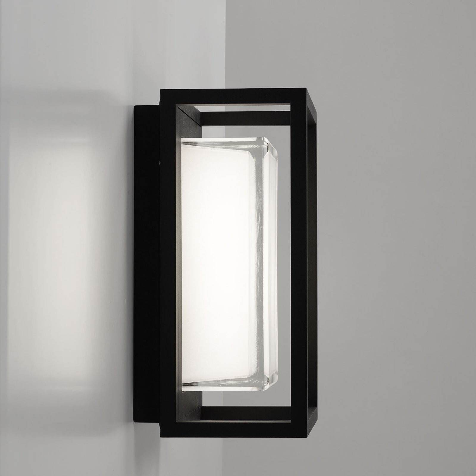 MONTUR M LED HW B черный Delta Light уличный настенный светильник 4