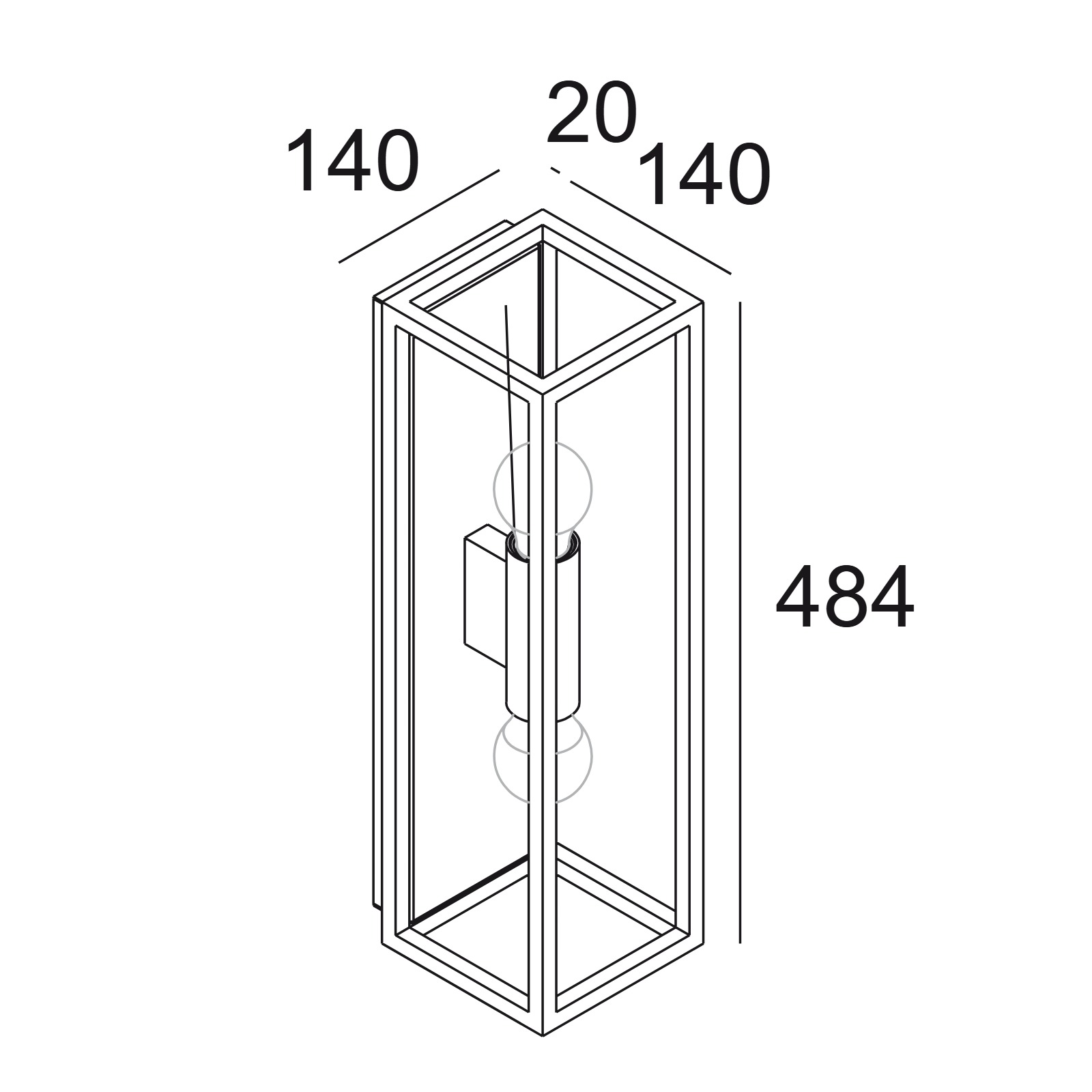 MONTUR L O E27 B черный Delta Light настенный светильник 2