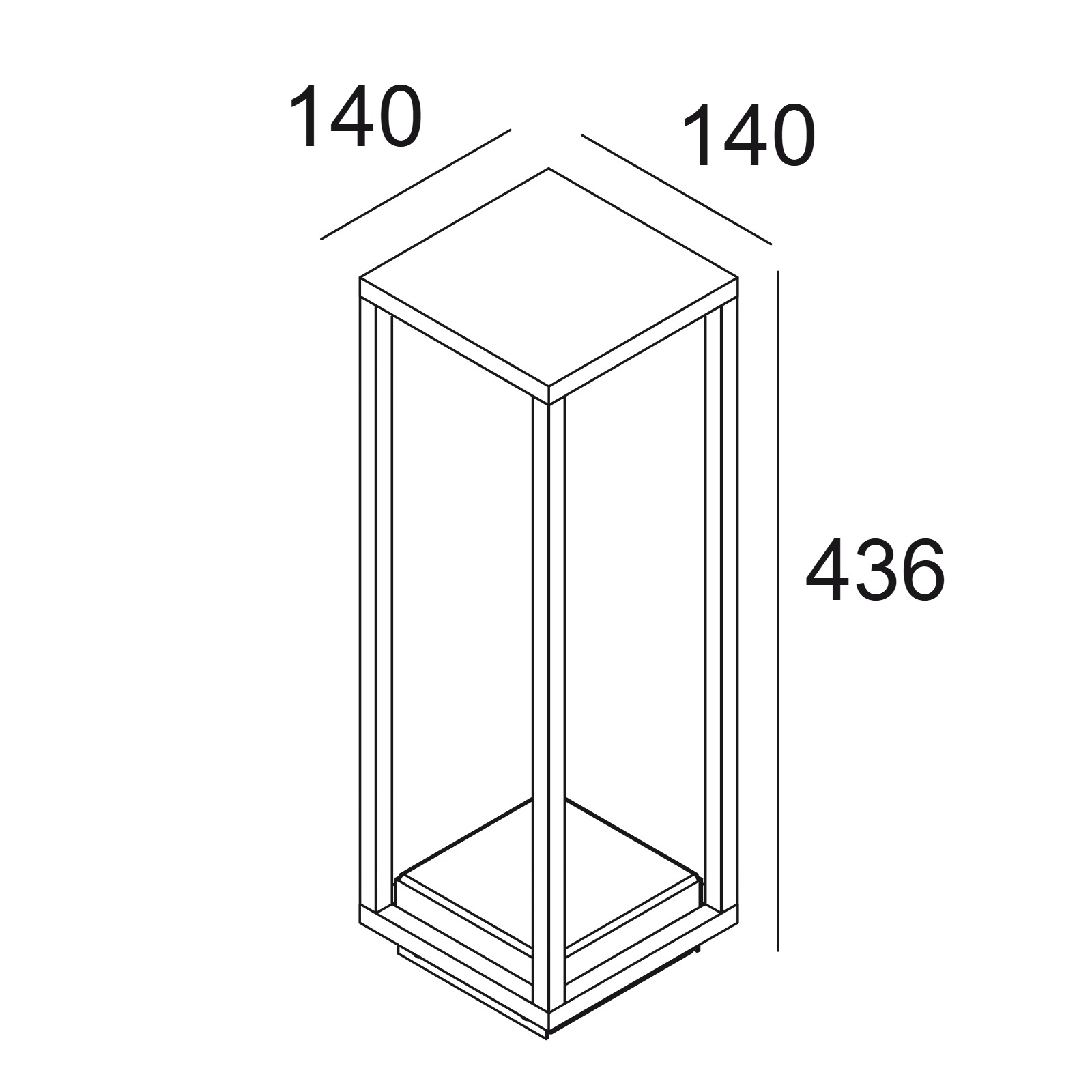 MONTUR L P 45 LED напольный светильник Delta Light 2