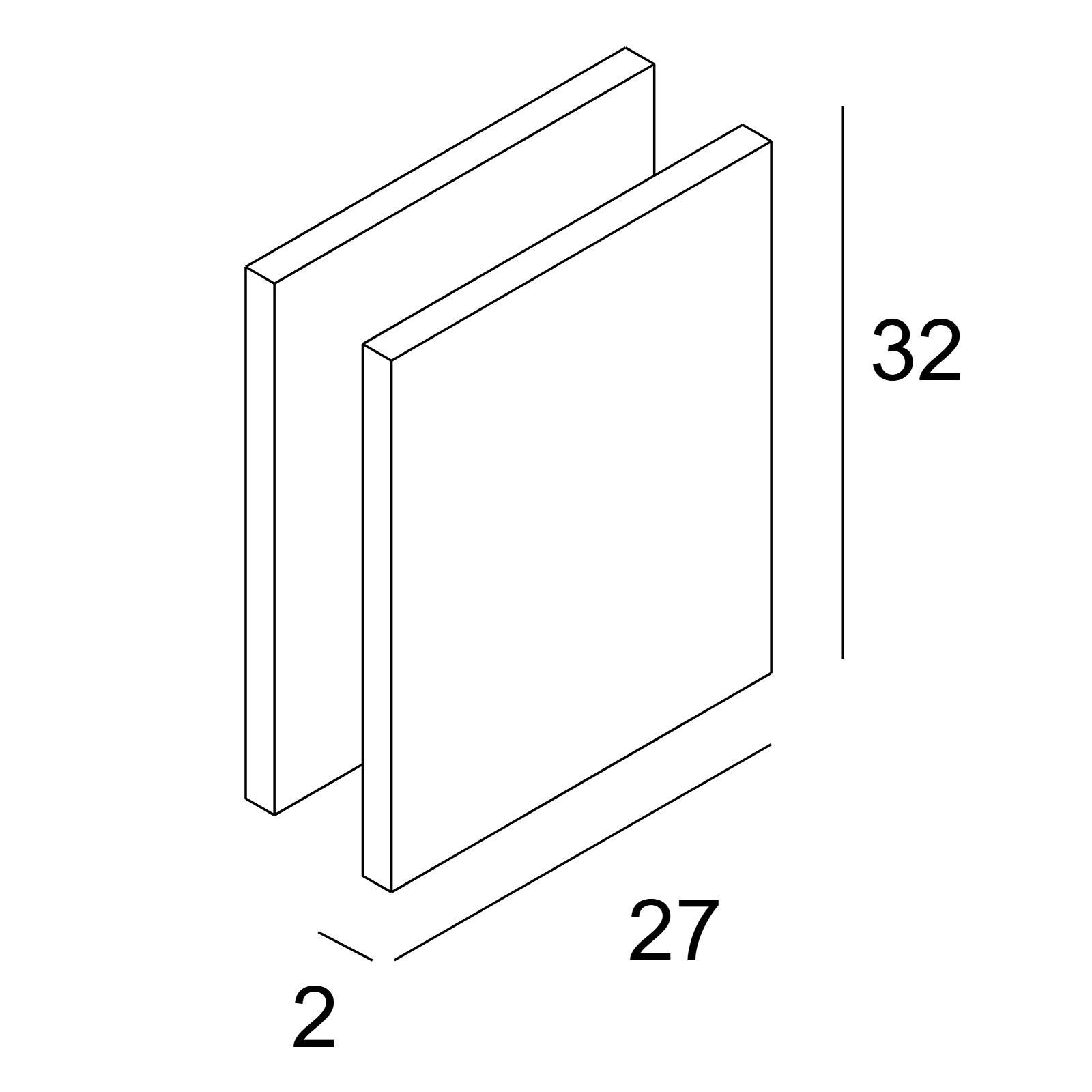 SLM26L - END CAP SET B черный Delta Light IMP 2