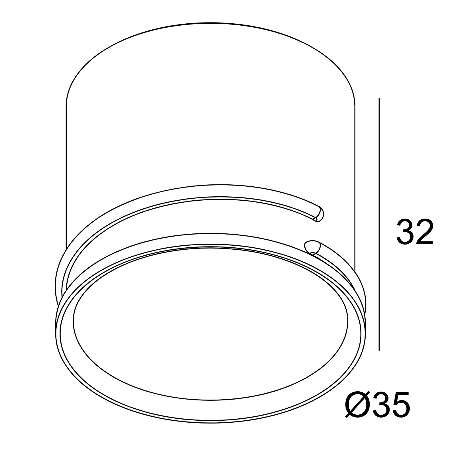 SPY 39 L TUBE B черный Delta Light аксессуар 2