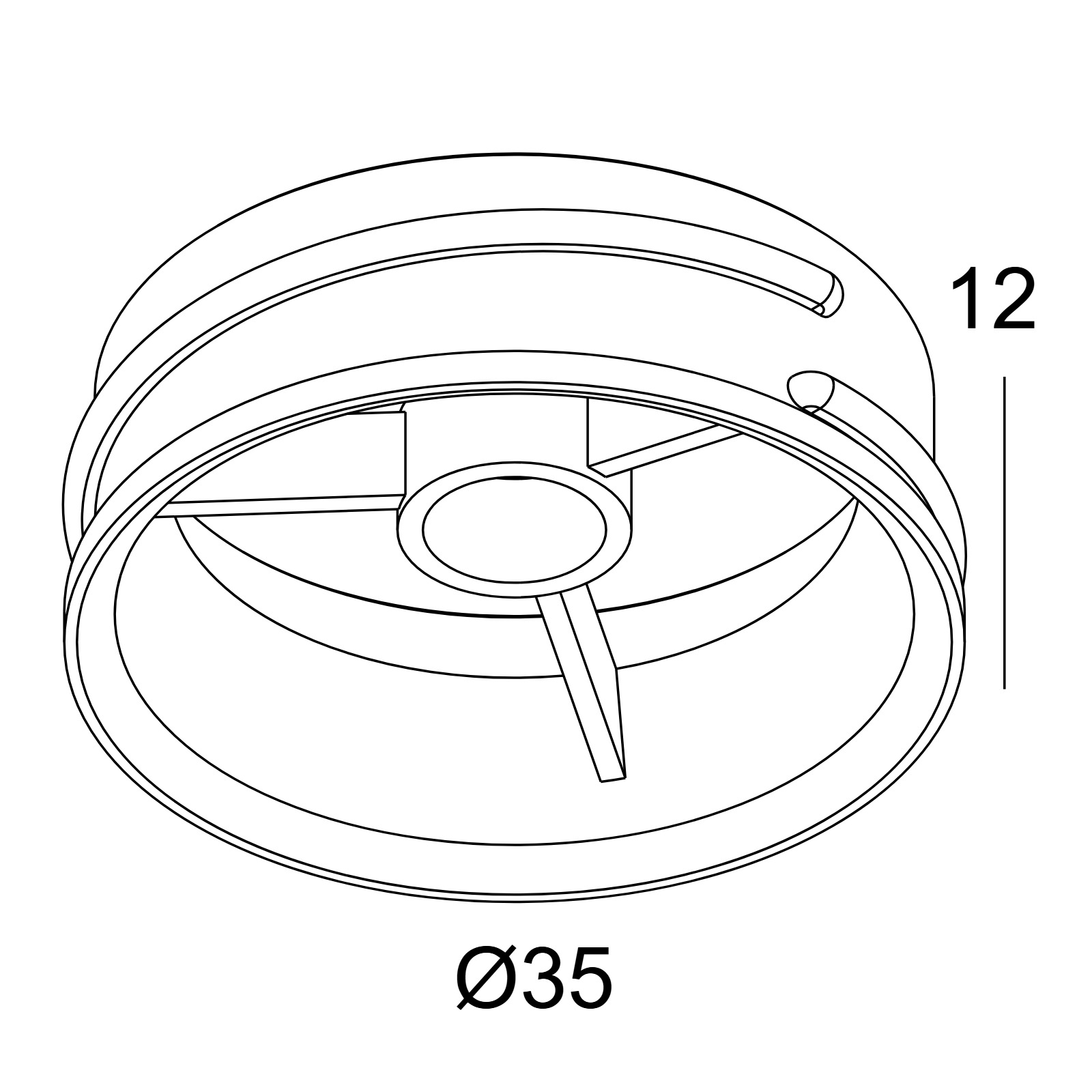 VISOR 39 B черный Delta Light аксессуар 2