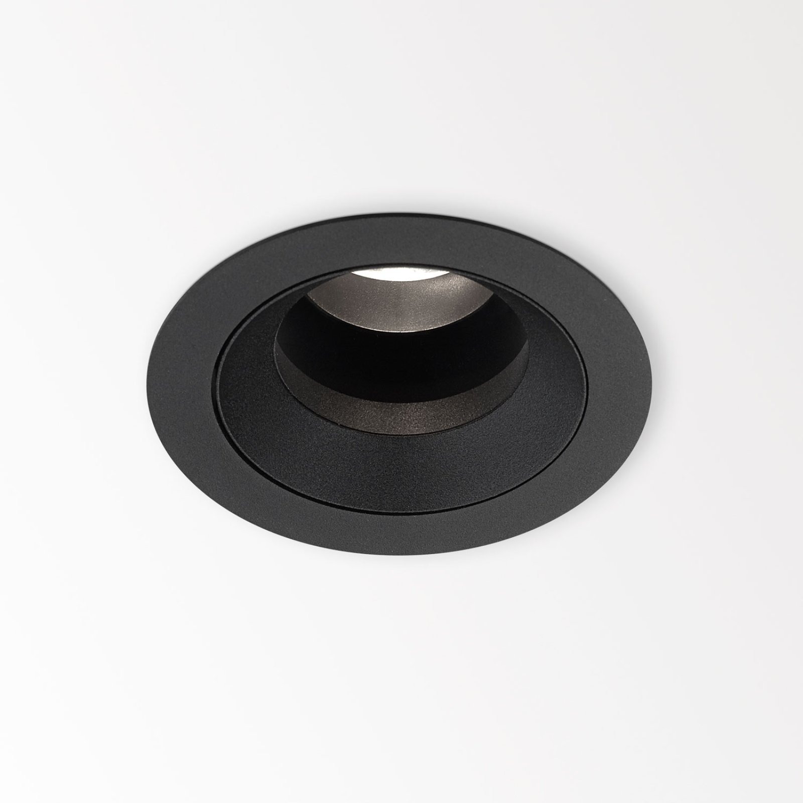 iMAX II ROUND ADJUSTABLE LP 92712 B черный Delta Light Встраиваемый поворотный потолочный светильник 10