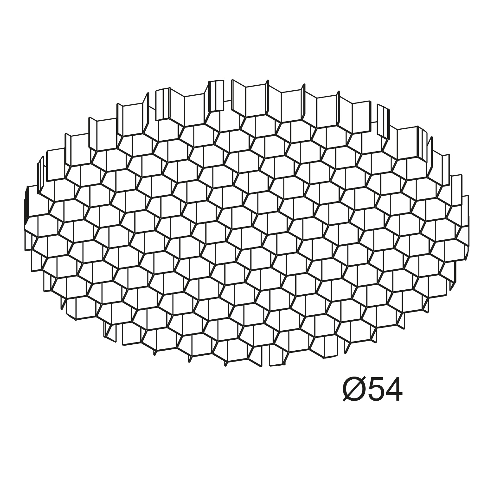 iMAX II HONEYCOMB B черный Delta Light аксессуар 2