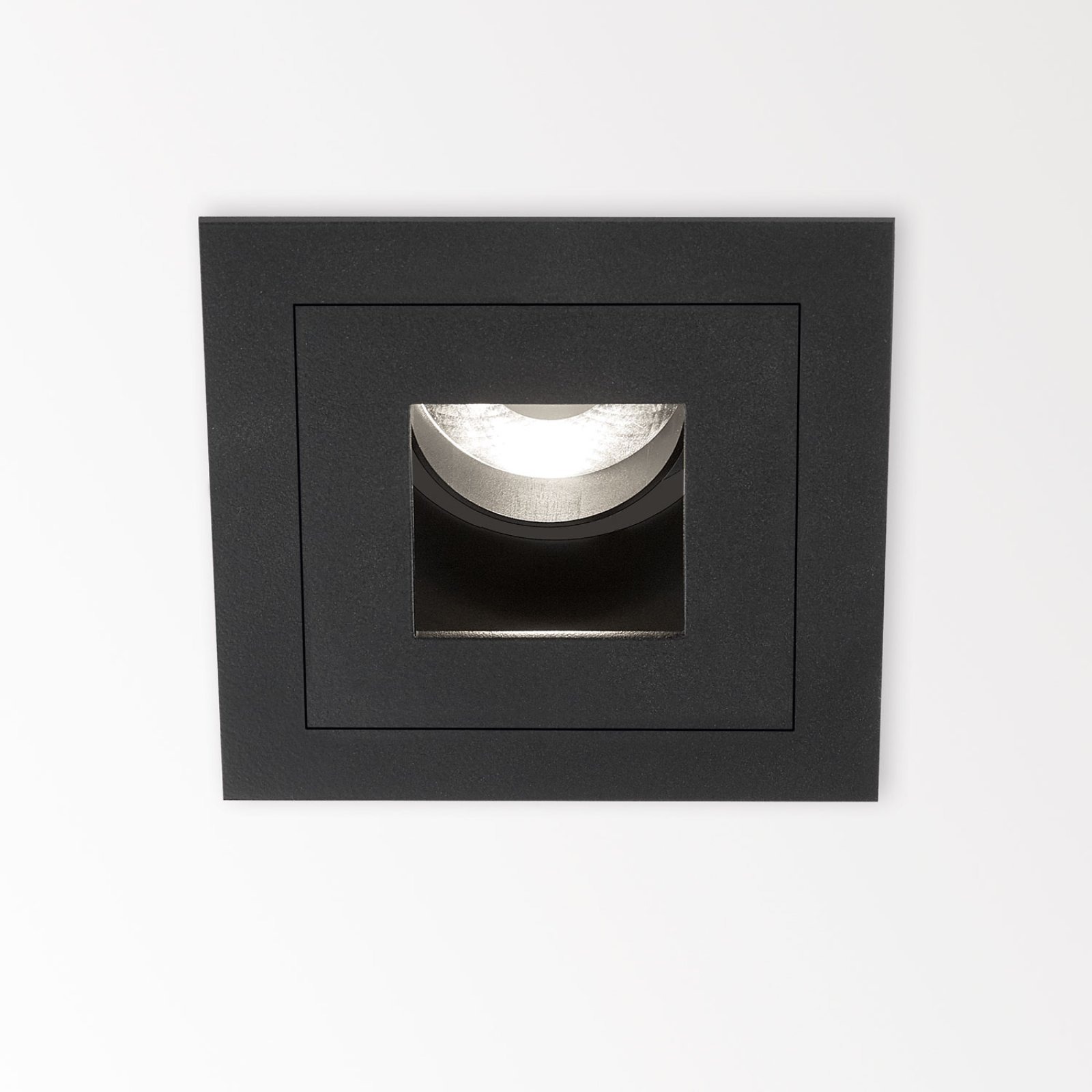 iMAX II SQUARE ADJUSTABLE LP 92712 B черный Delta Light Встраиваемый поворотный потолочный светильник 10