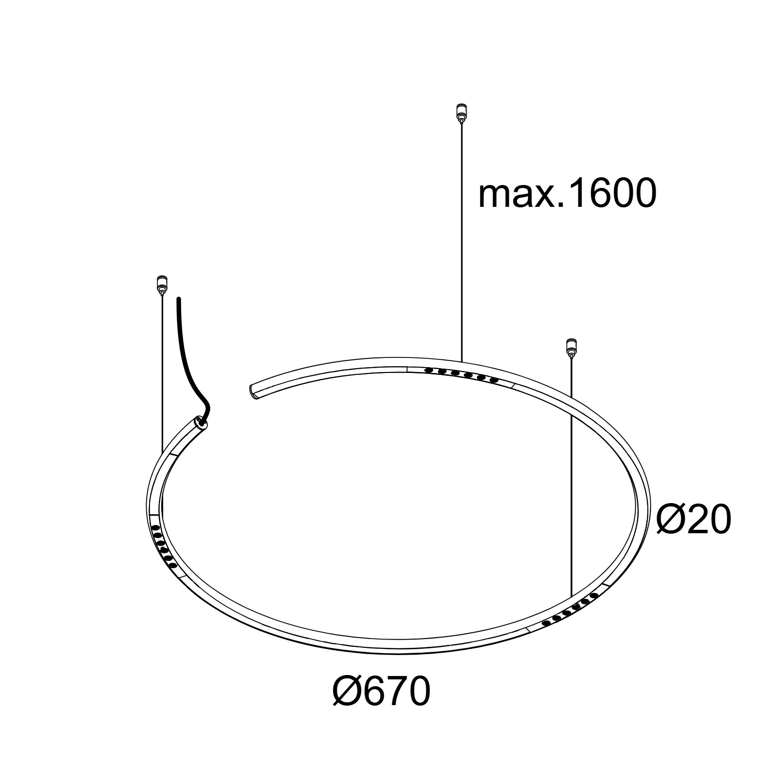 LASS-OH! R65 - 3 92734 GC золото цветное Delta Light светильник 2