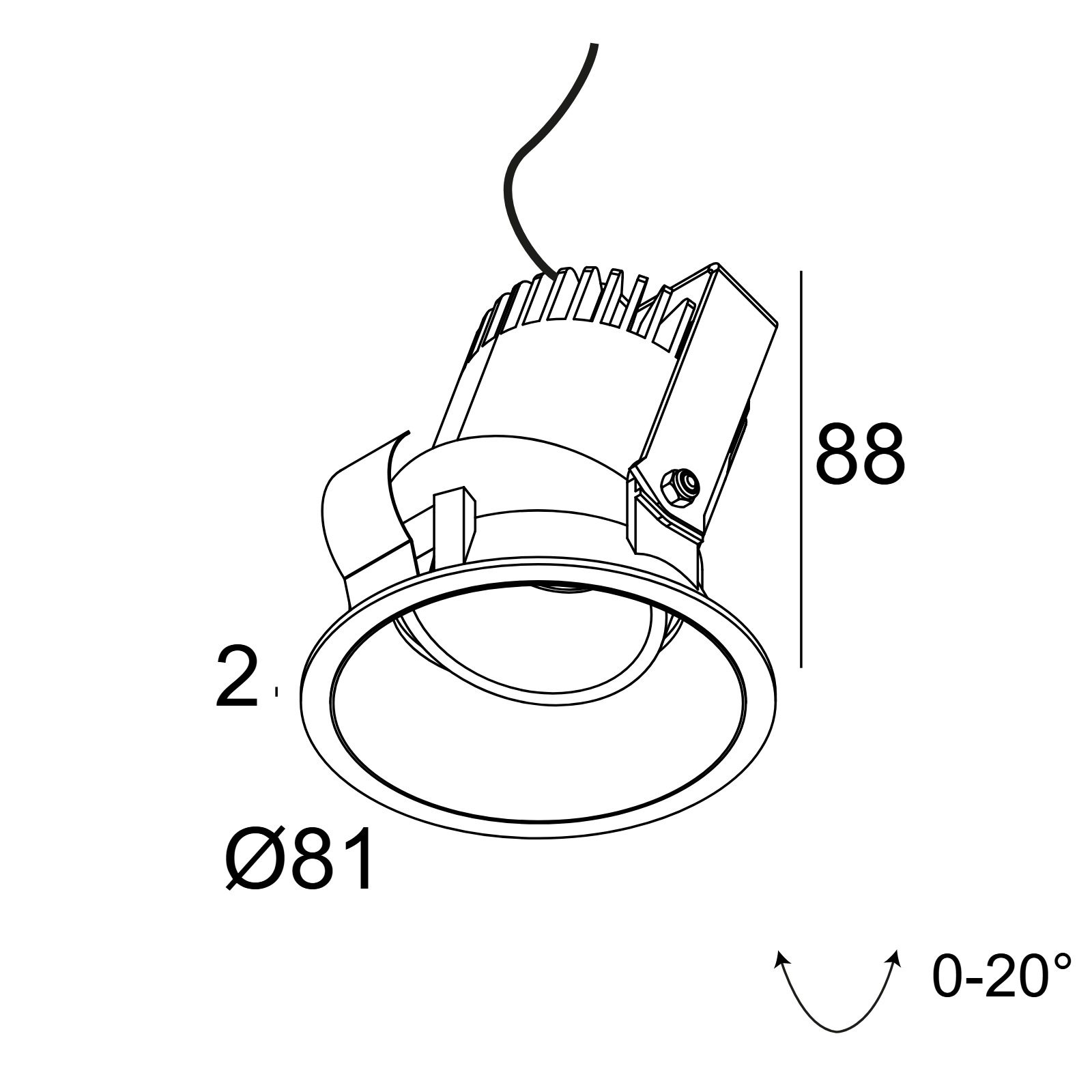 Светильник PARTOU OK Delta Light PARTOU OK 92737 W-W 2