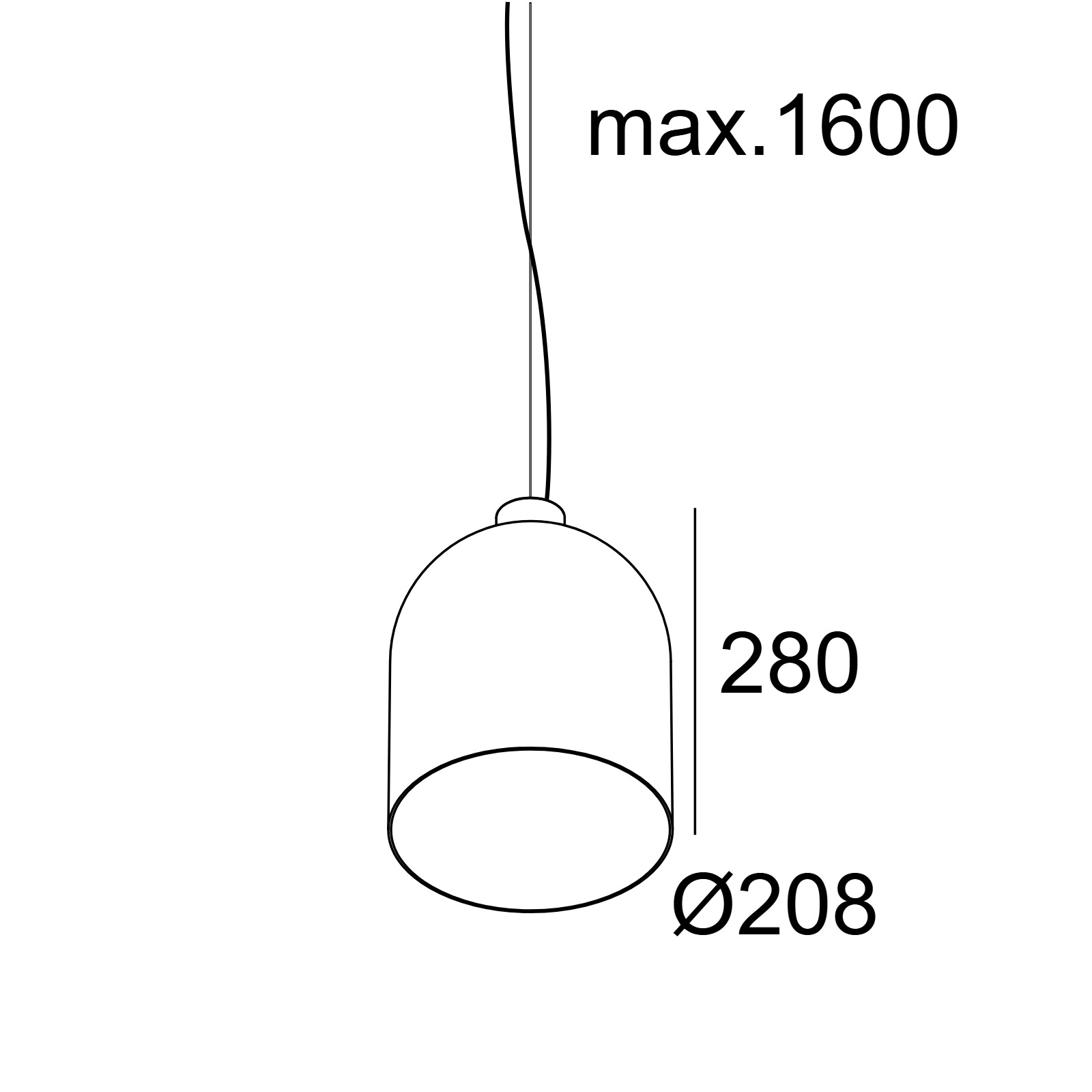 MANTELLO L2028 E27 BBR черная бронза Delta Light подвесной светильник 2