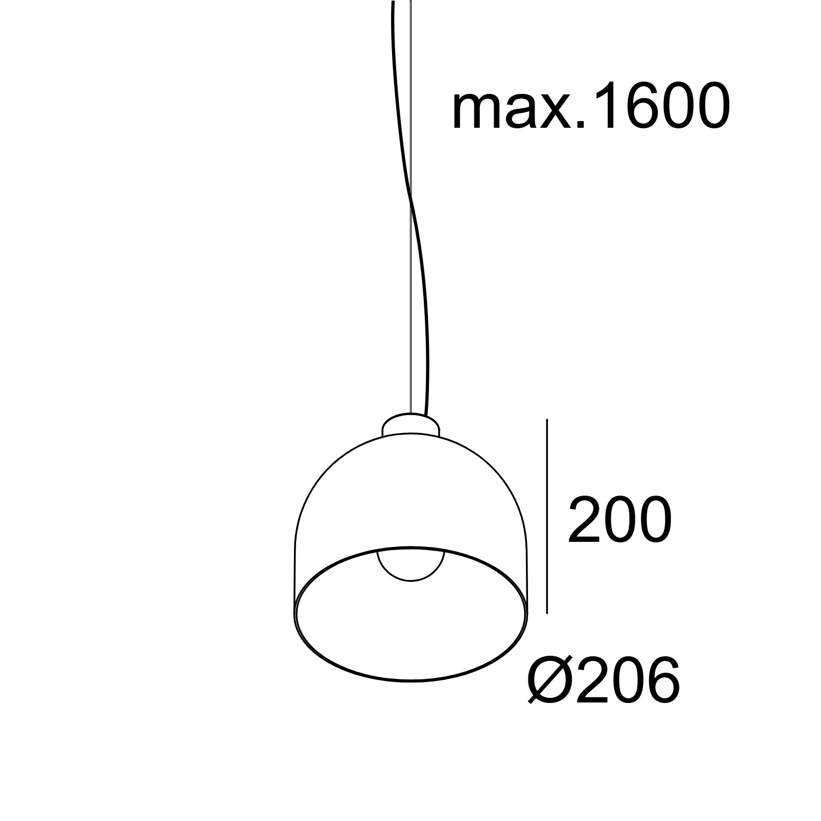 MANTELLO L2020 E27 BBR черная бронза Delta Light подвесной светильник 2