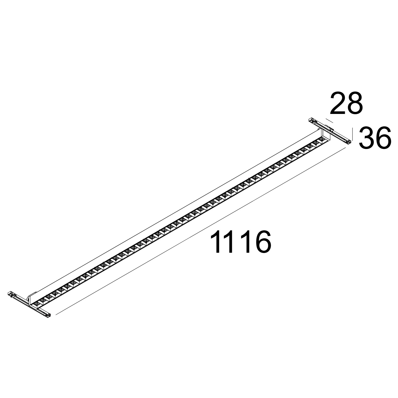 Светодиодный линейный модуль SOLISCAPE - FORM Delta Light 27129 XXX0 2
