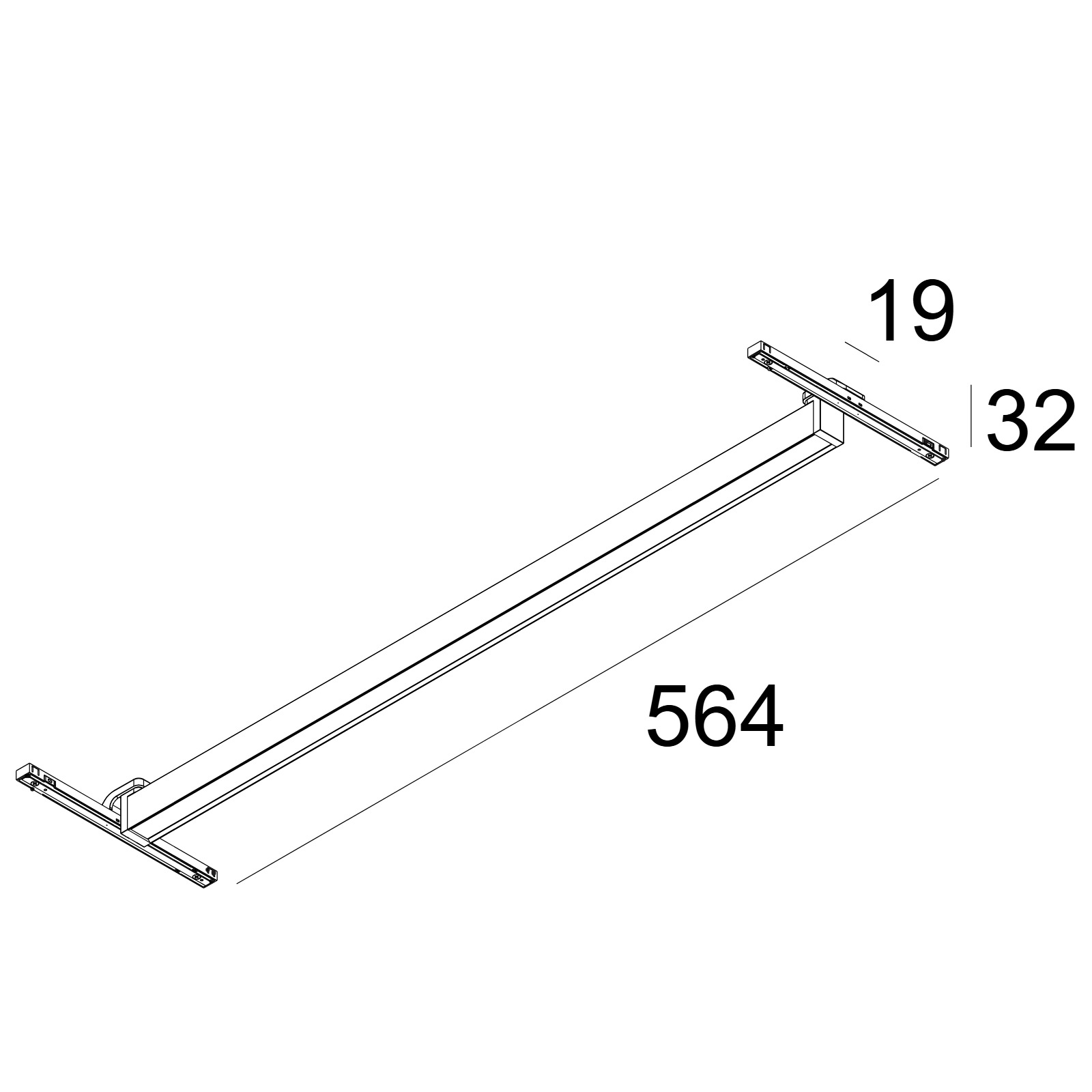 Светодиодный линейный модуль SOLISCAPE - LINE Delta Light 27149 XXX0 2