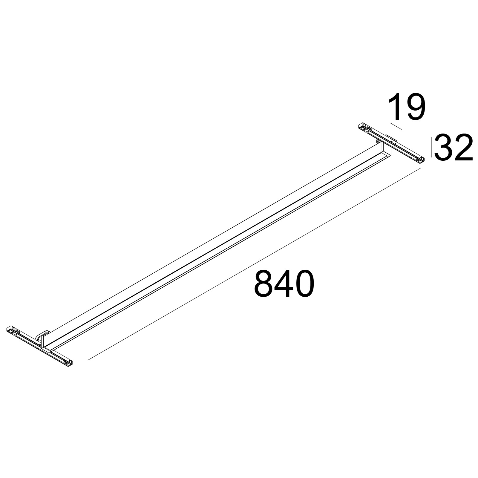 Светодиодный линейный модуль SOLISCAPE - LINE Delta Light 27150 XXX0 2