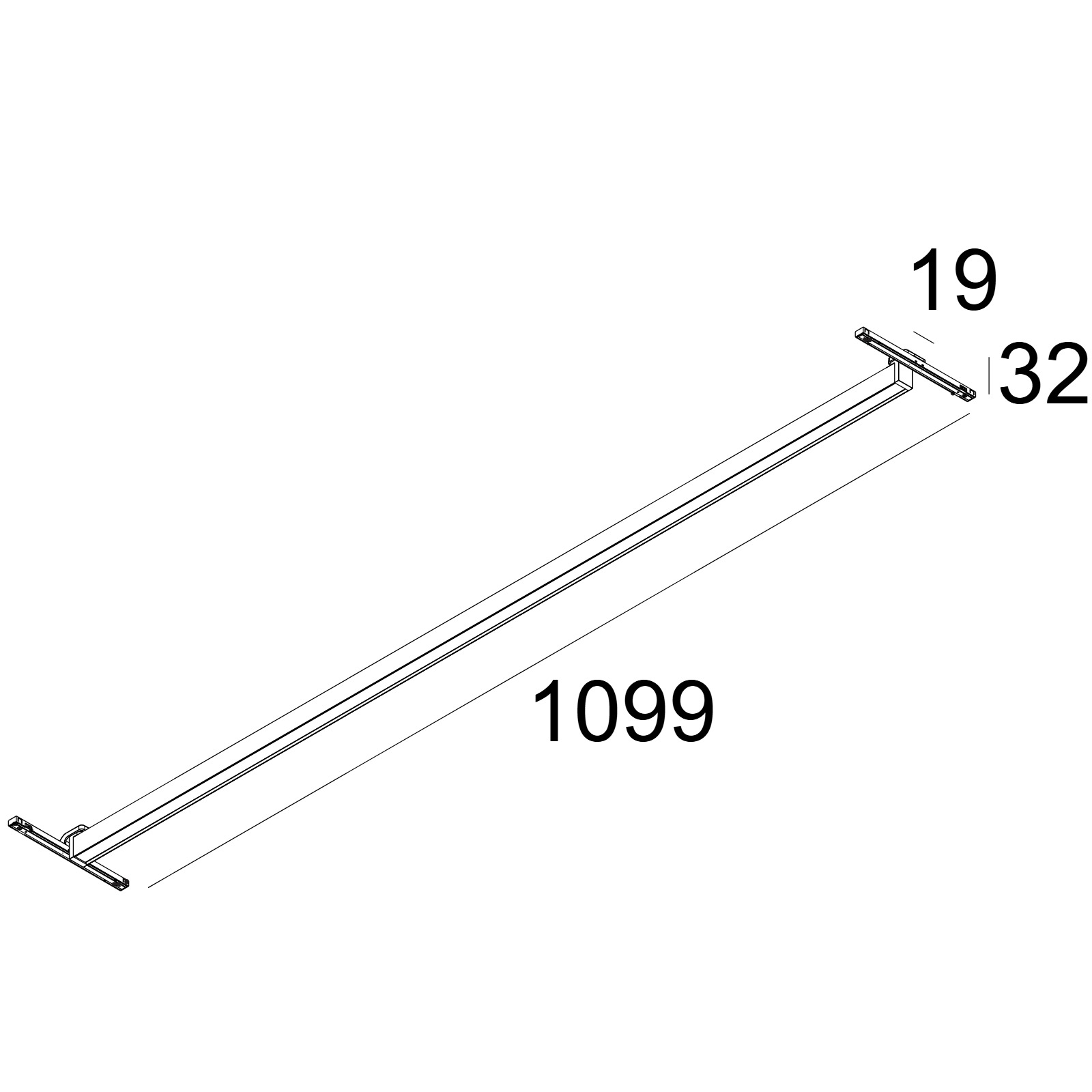 Светодиодный линейный модуль SOLISCAPE - LINE Delta Light 27151 XXX0 2