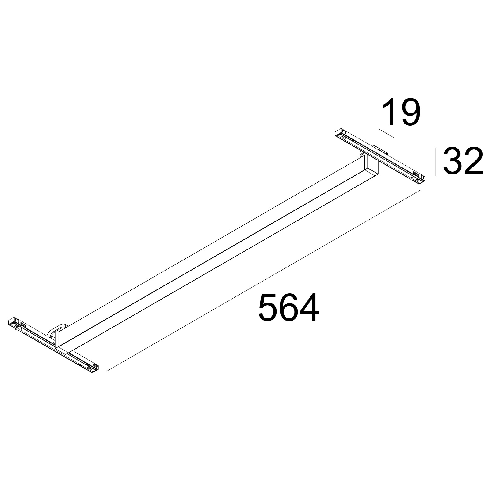 Светодиодный линейный модуль SOLISCAPE - LINE Delta Light 27164 XXXQ 2
