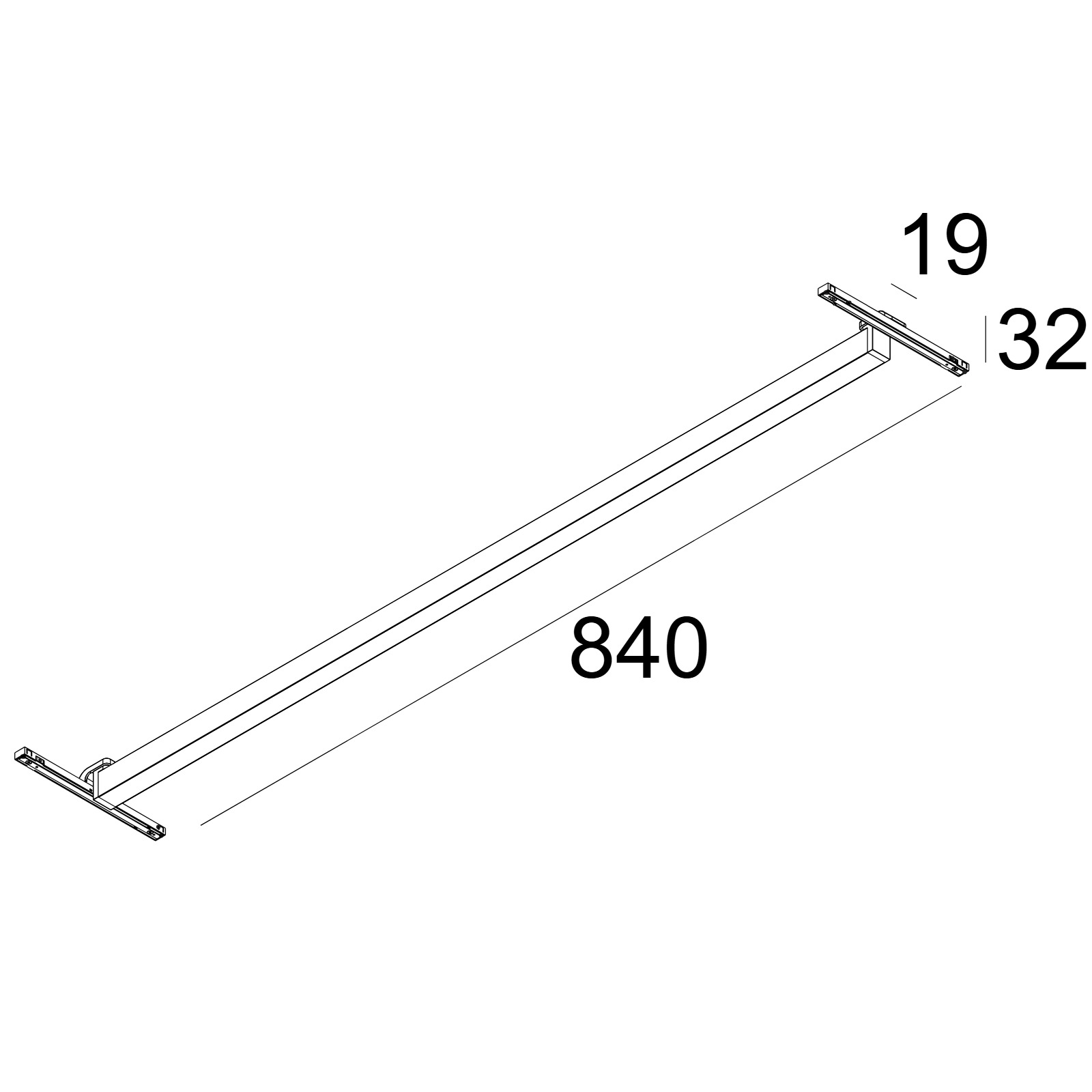 Светодиодный линейный модуль SOLISCAPE - LINE Delta Light 27162 XXX5 2