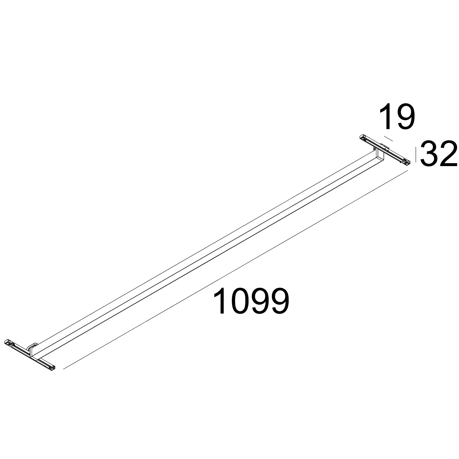 Светодиодный линейный модуль SOLISCAPE - LINE Delta Light 27166 XXXQ 2
