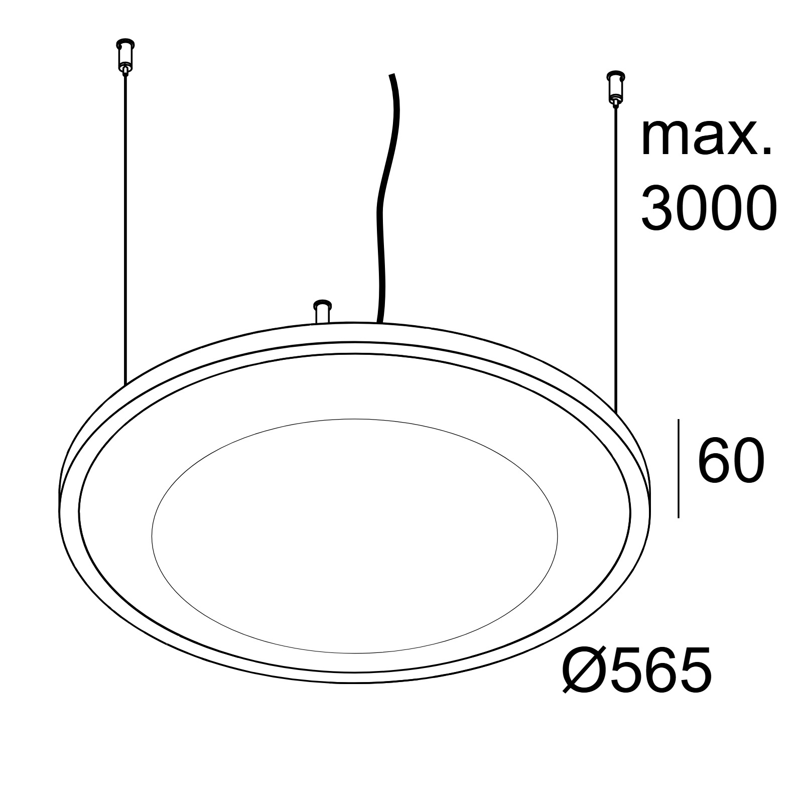 SOLI - SHHH 60 C LILAC B черный Delta Light подвесной светильник 10